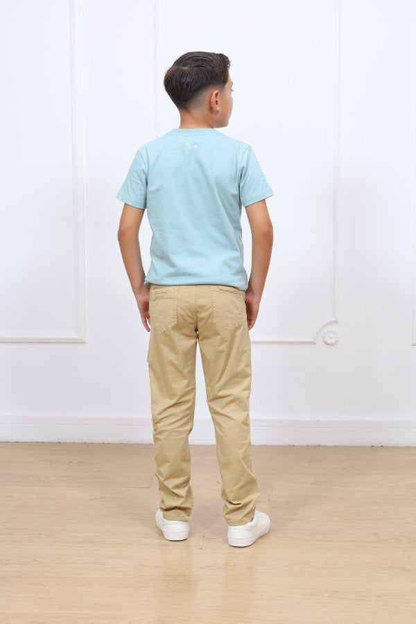 Pantalon jogger drill cargo Marquiño