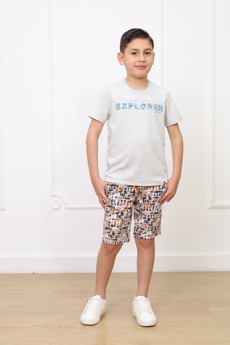 Bermuda estampado Lenim