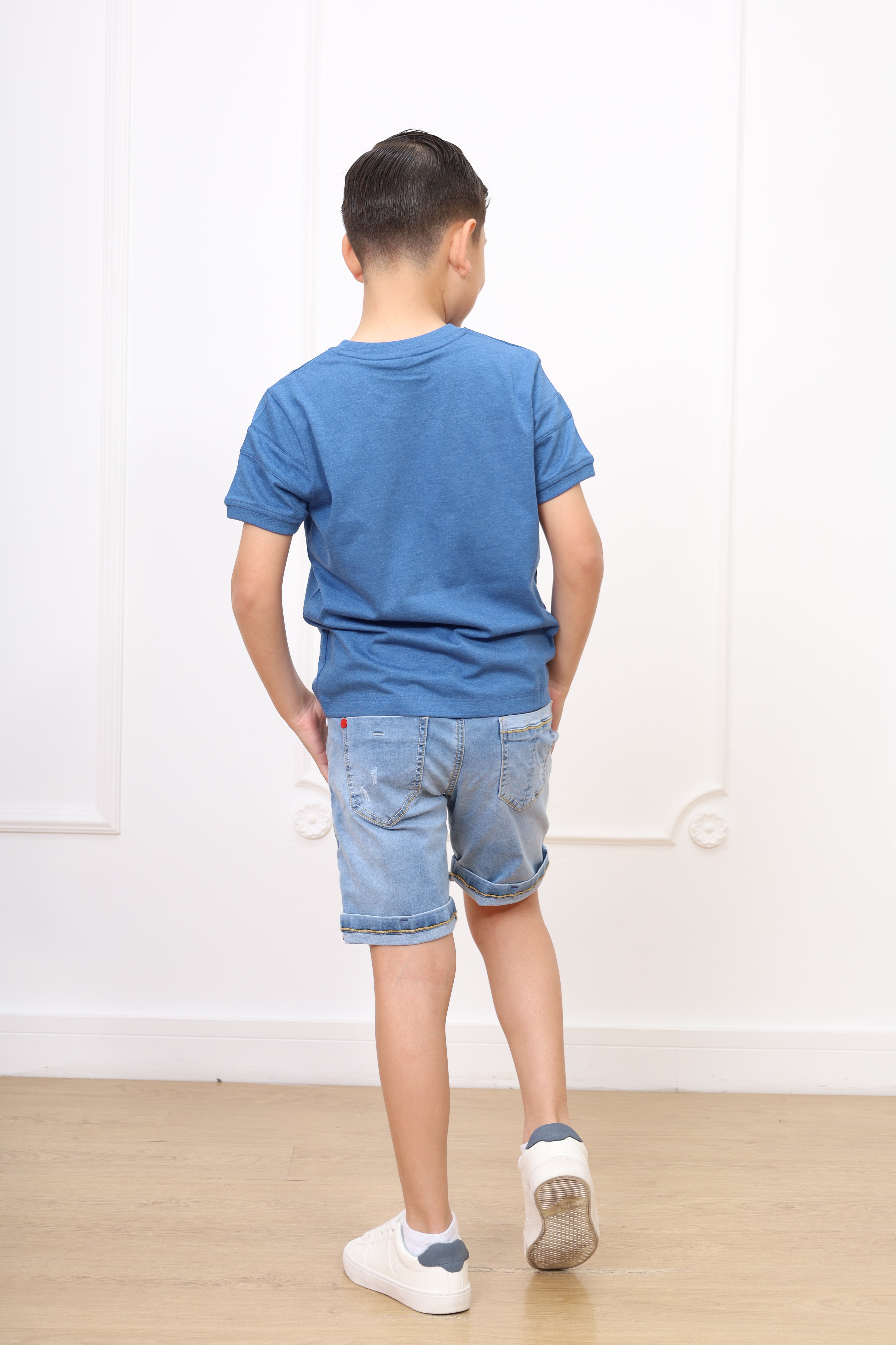 Bermuda denim Nicolas strech