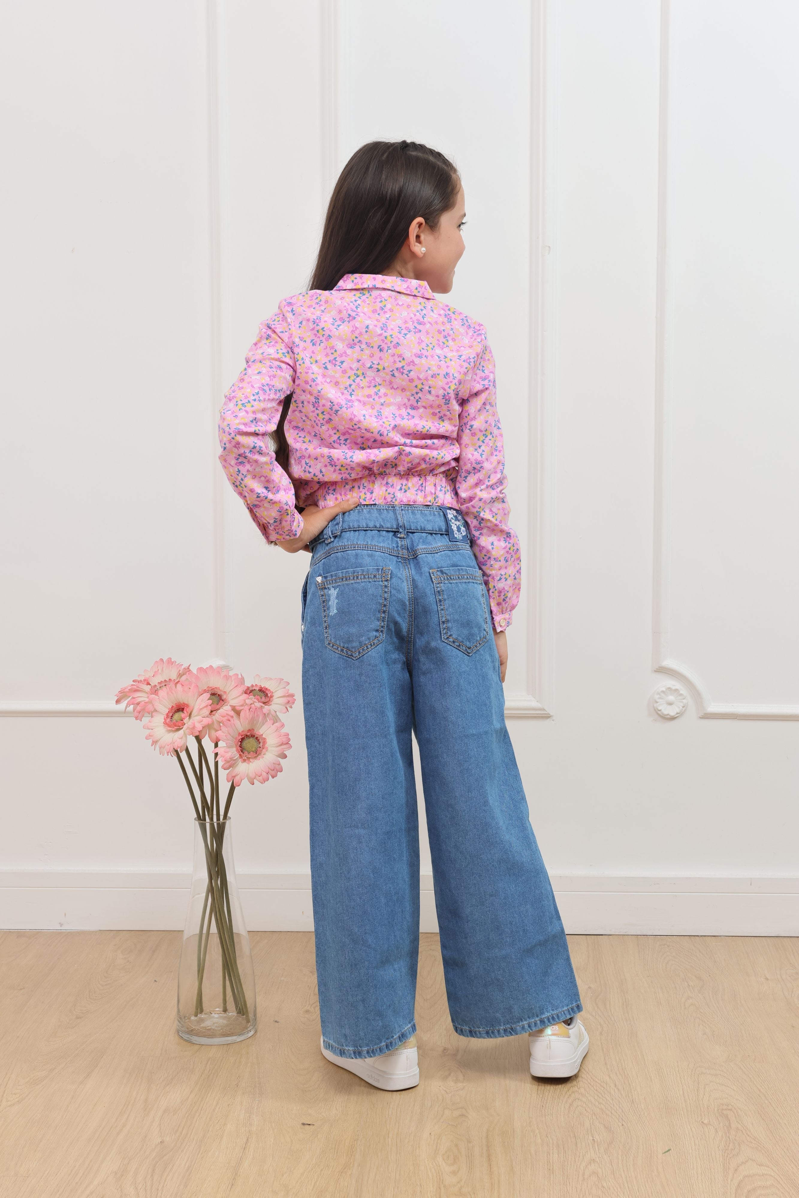 Blusa estampado Ada manga larga
