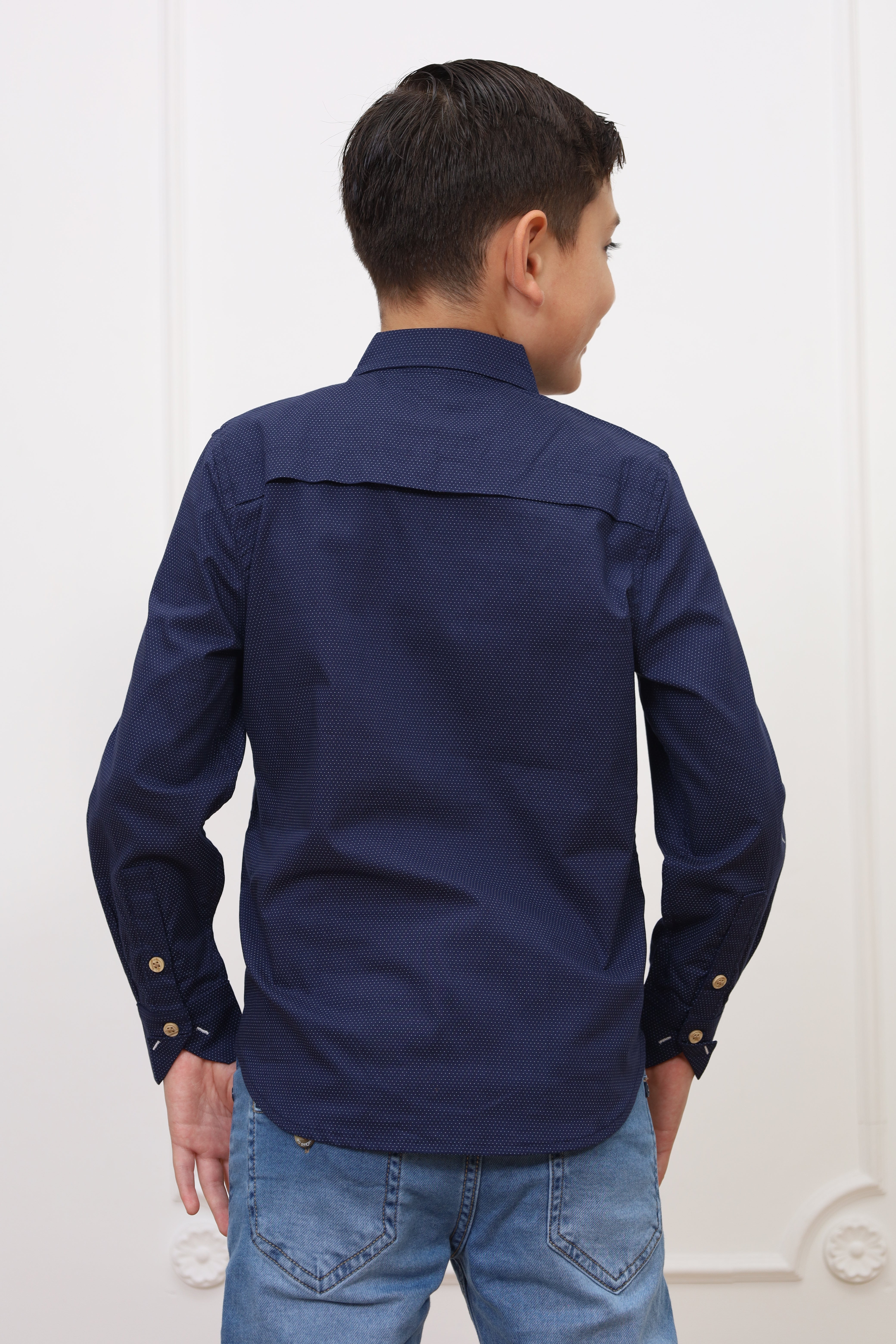 Camisa estampado Ale 2 manga larga Slim