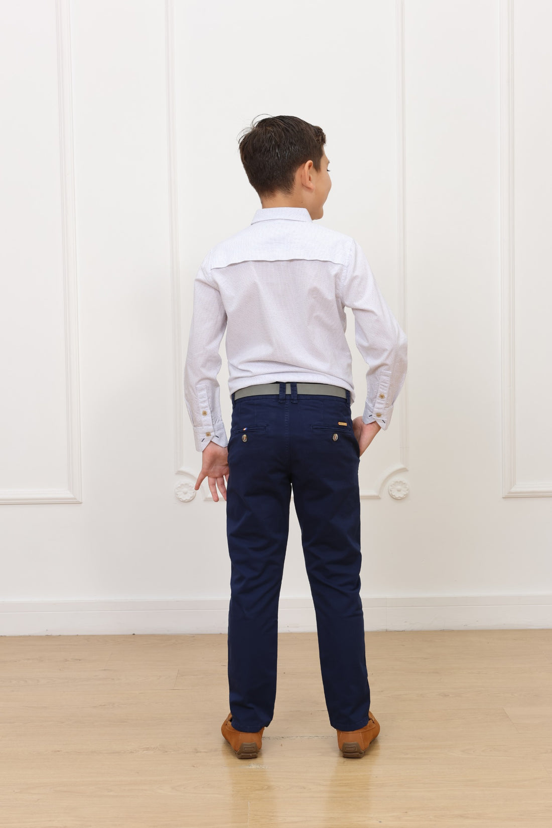 Camisa estampado Ale 2 manga larga Slim