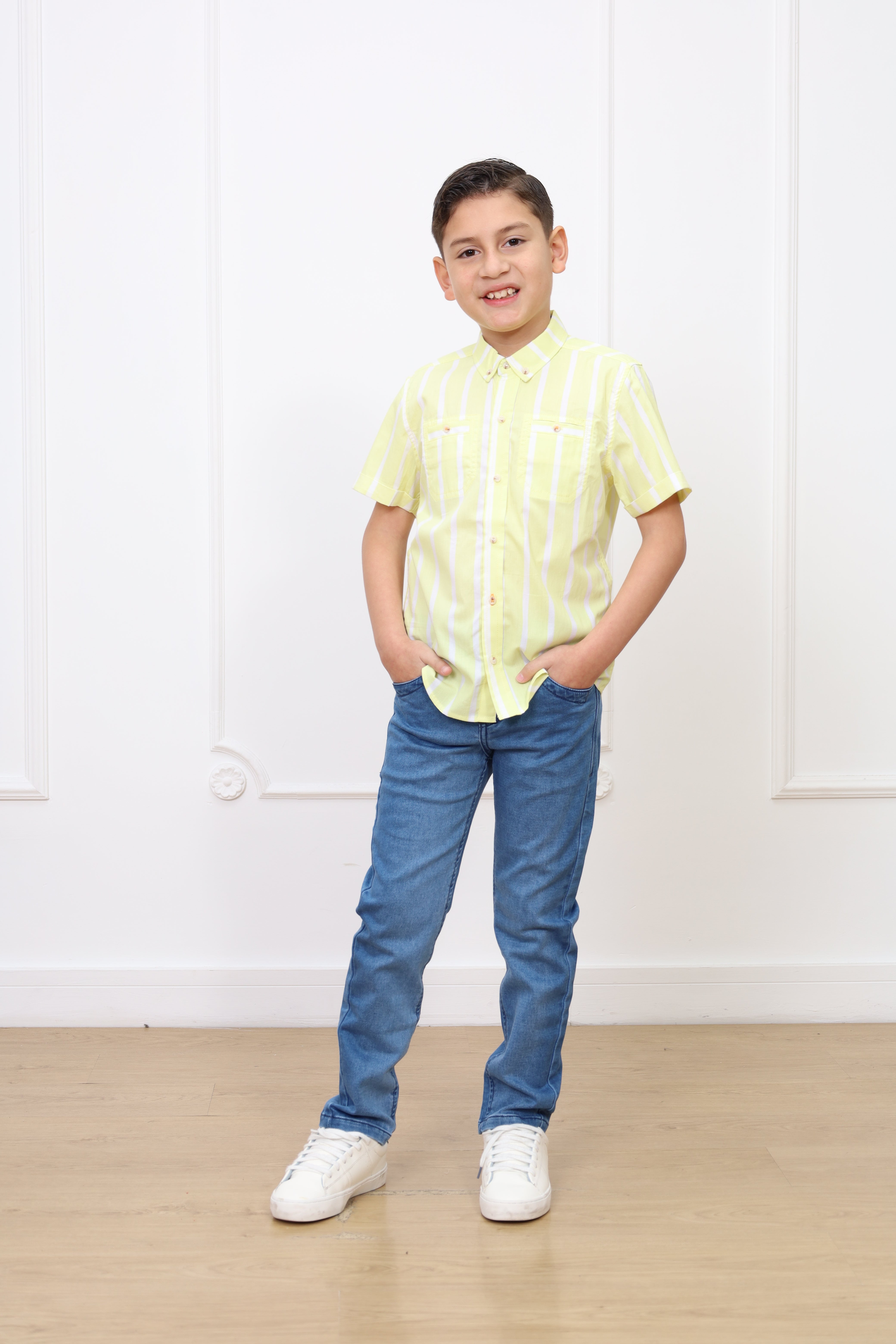 Camisa estampado Aryan manga corta clasic