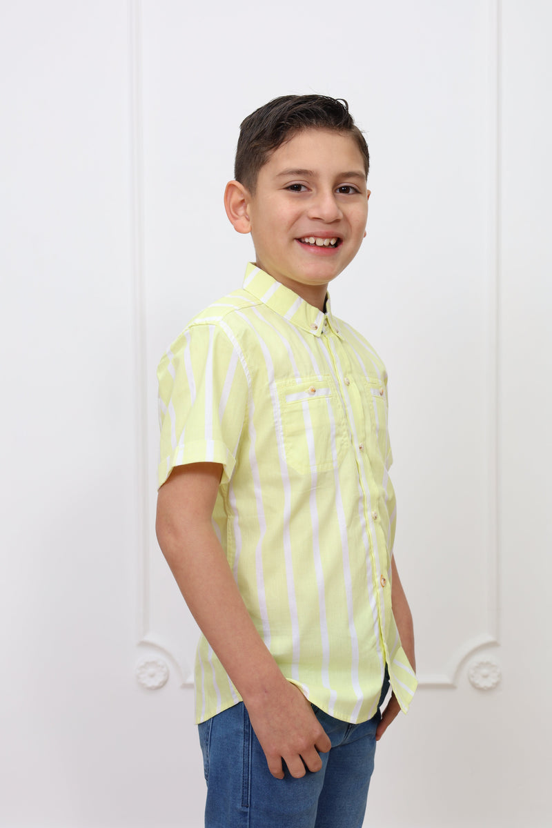 Camisa estampado Aryan manga corta clasic
