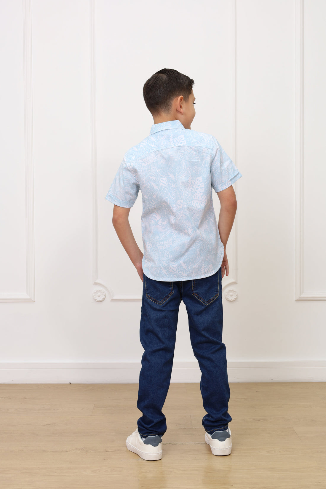 Camisa estampado Edy 2 manga corta clasic