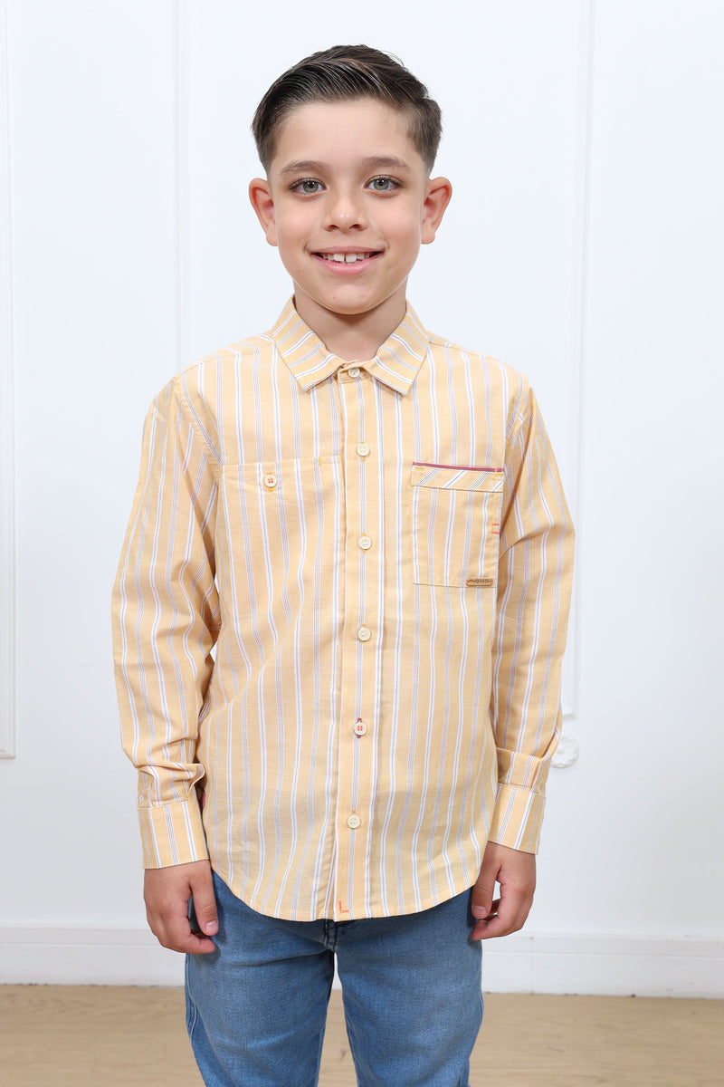 Camisa estampado Franck manga larga clasic