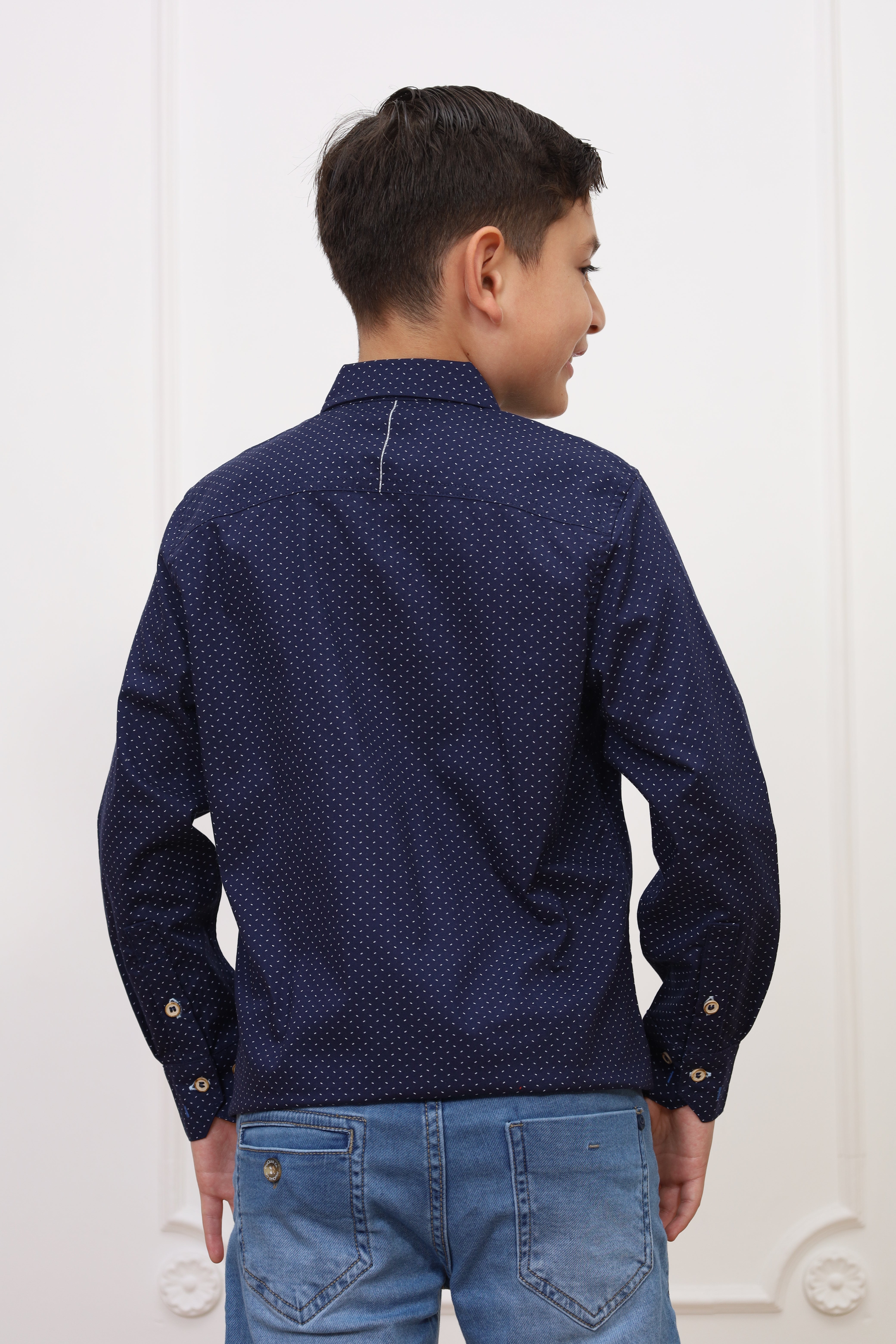 Camisa estampado Franck 2 manga larga clasic