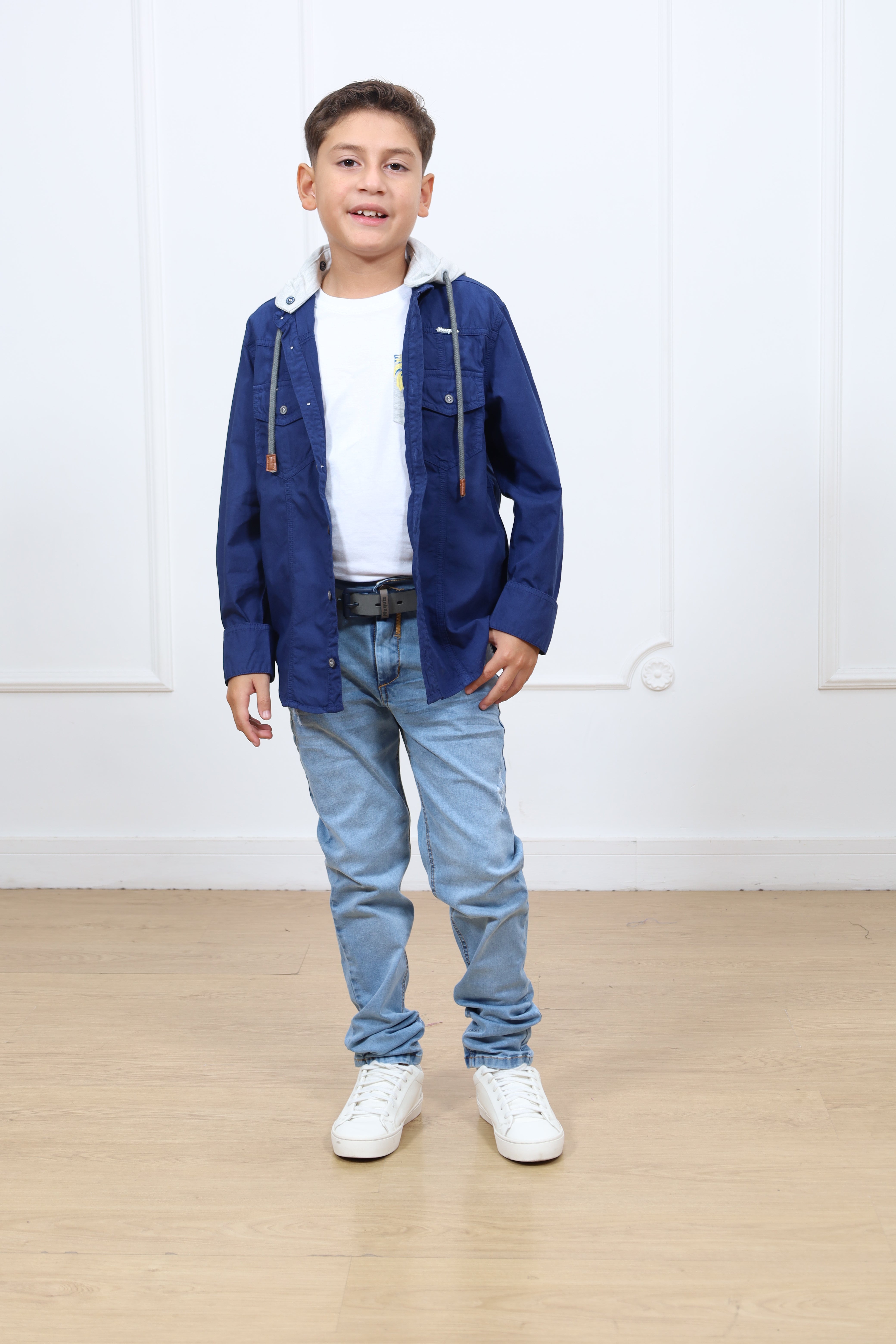 SobreCamisa drill Julian manga larga con capucha clasic