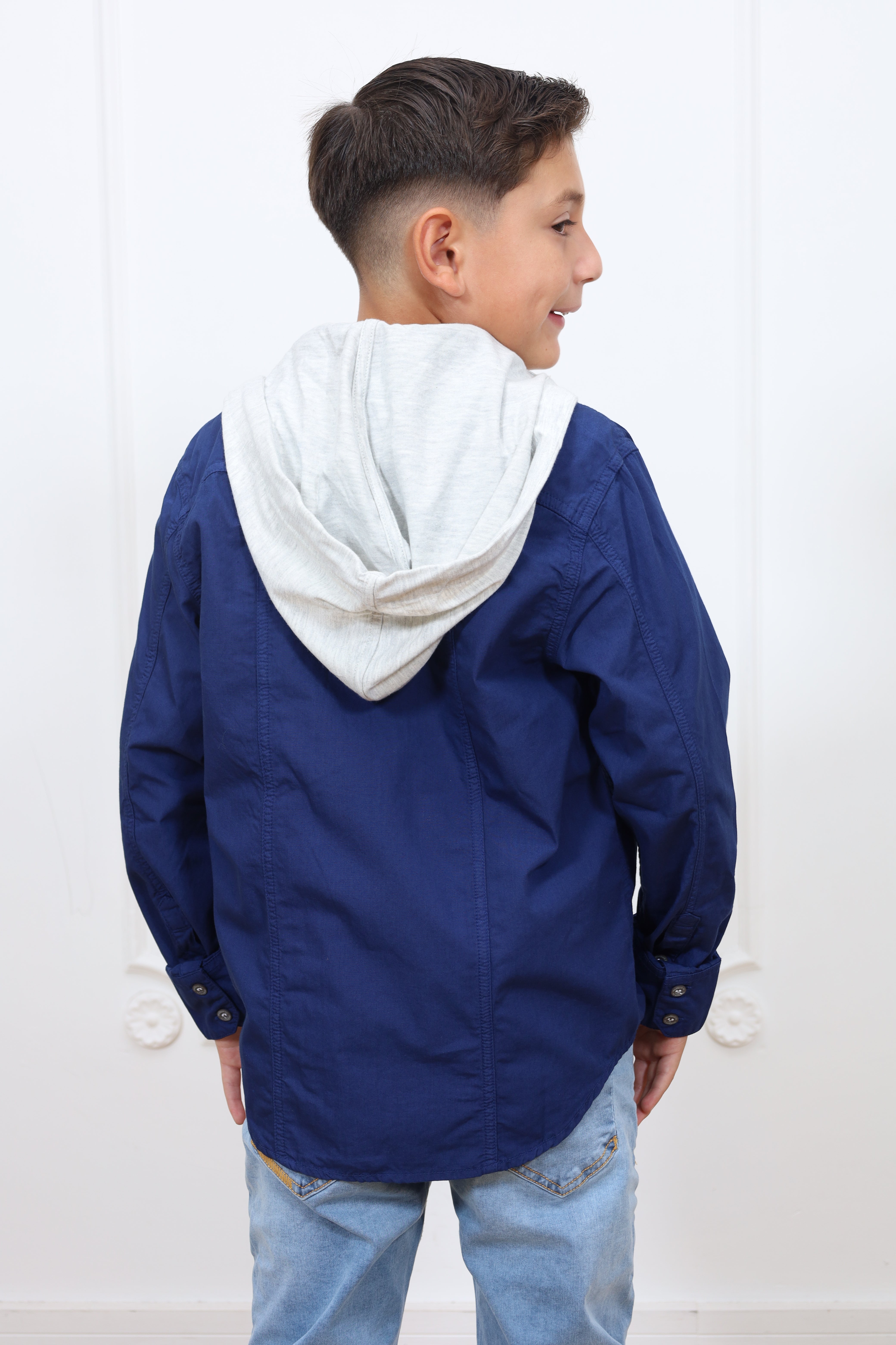 SobreCamisa drill Julian manga larga con capucha clasic