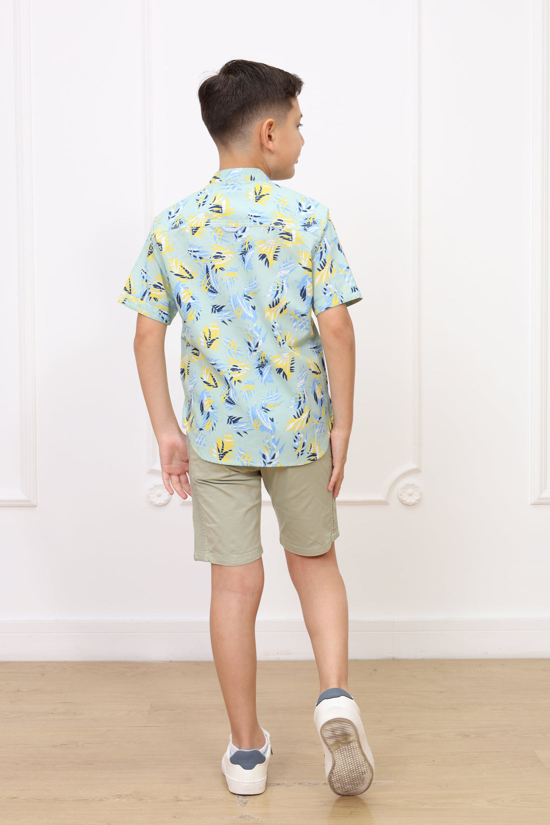 Camisa estampado Kelvin manga corta clasic
