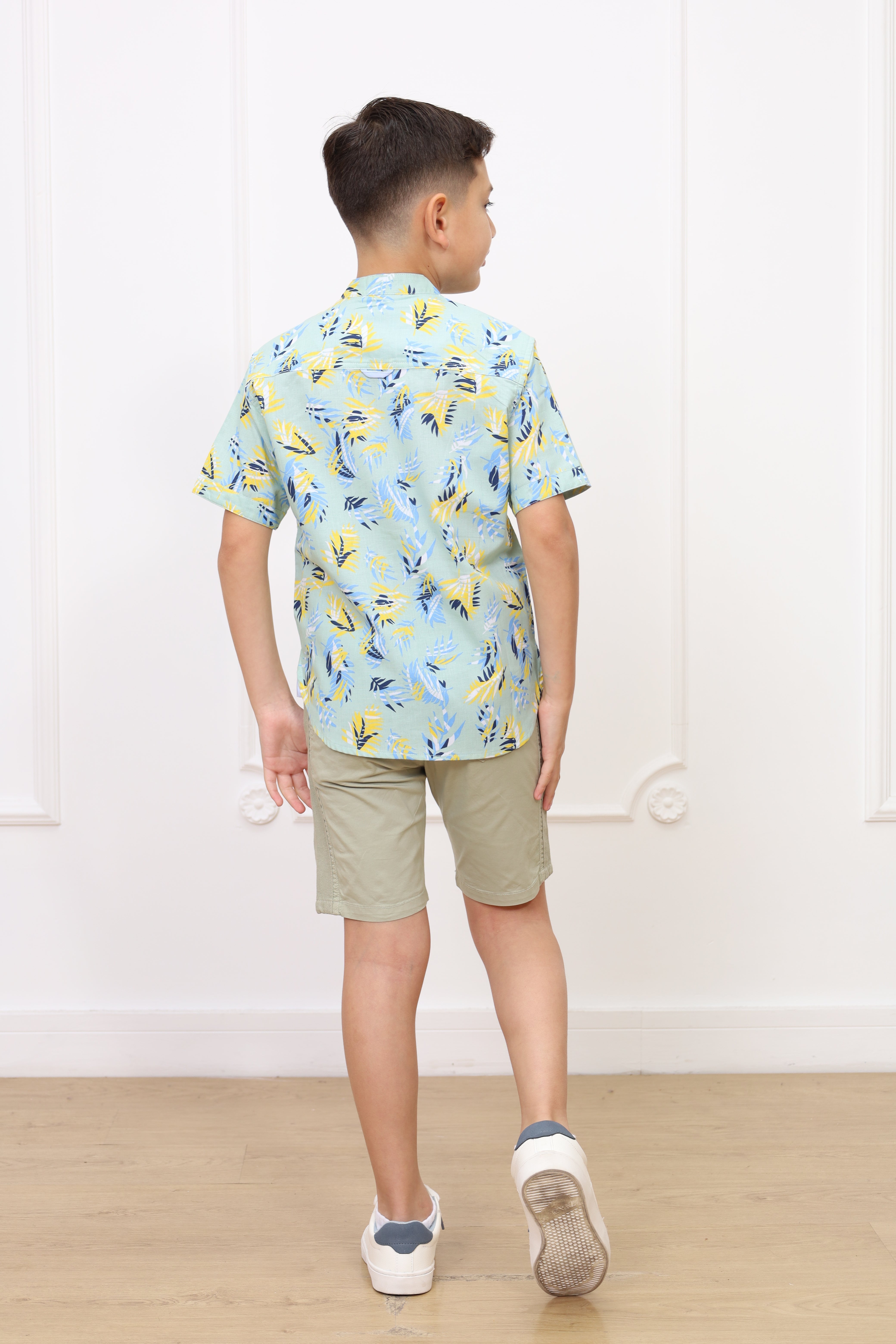 Camisa estampado Kelvin manga corta clasic