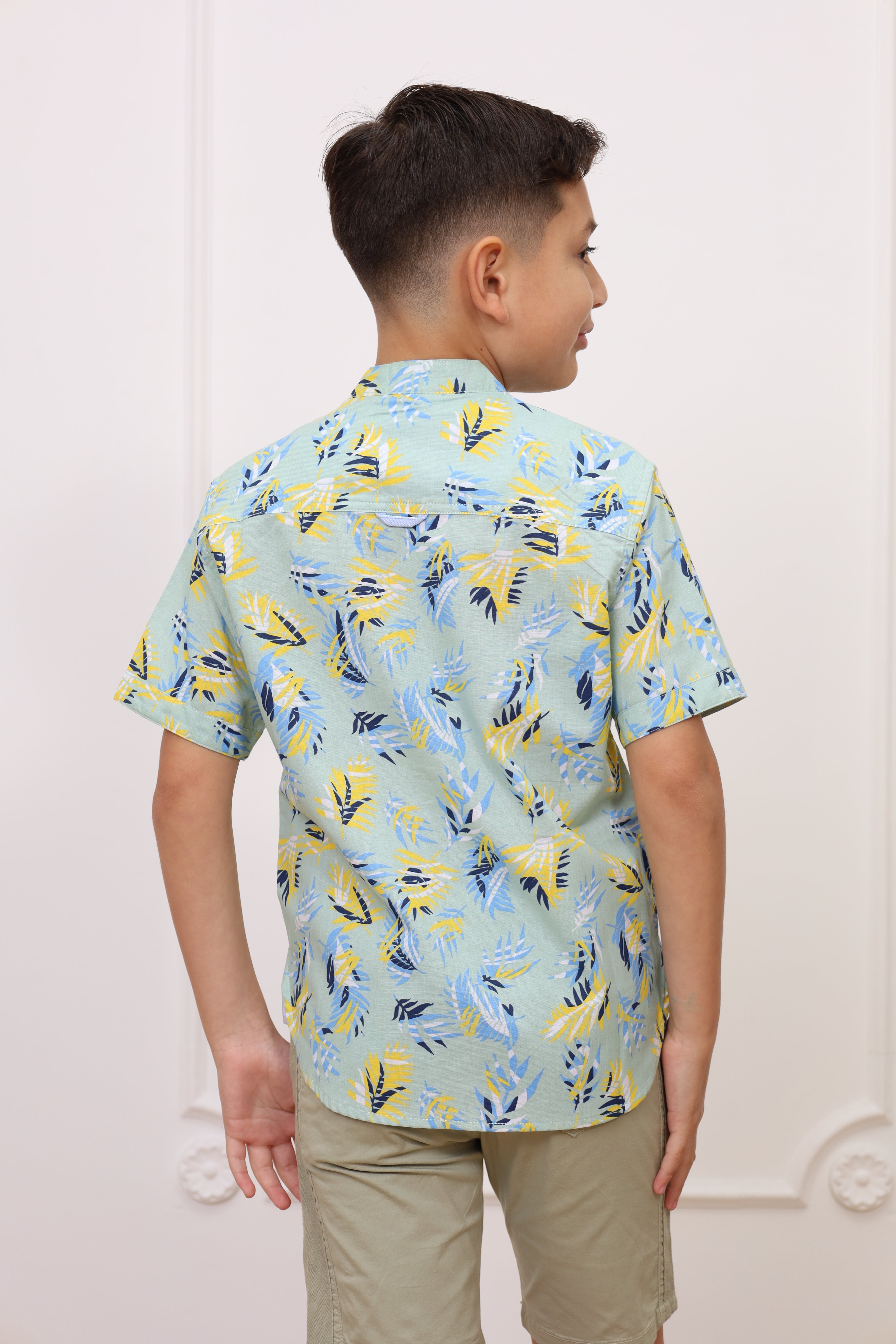 Camisa estampado Kelvin manga corta clasic