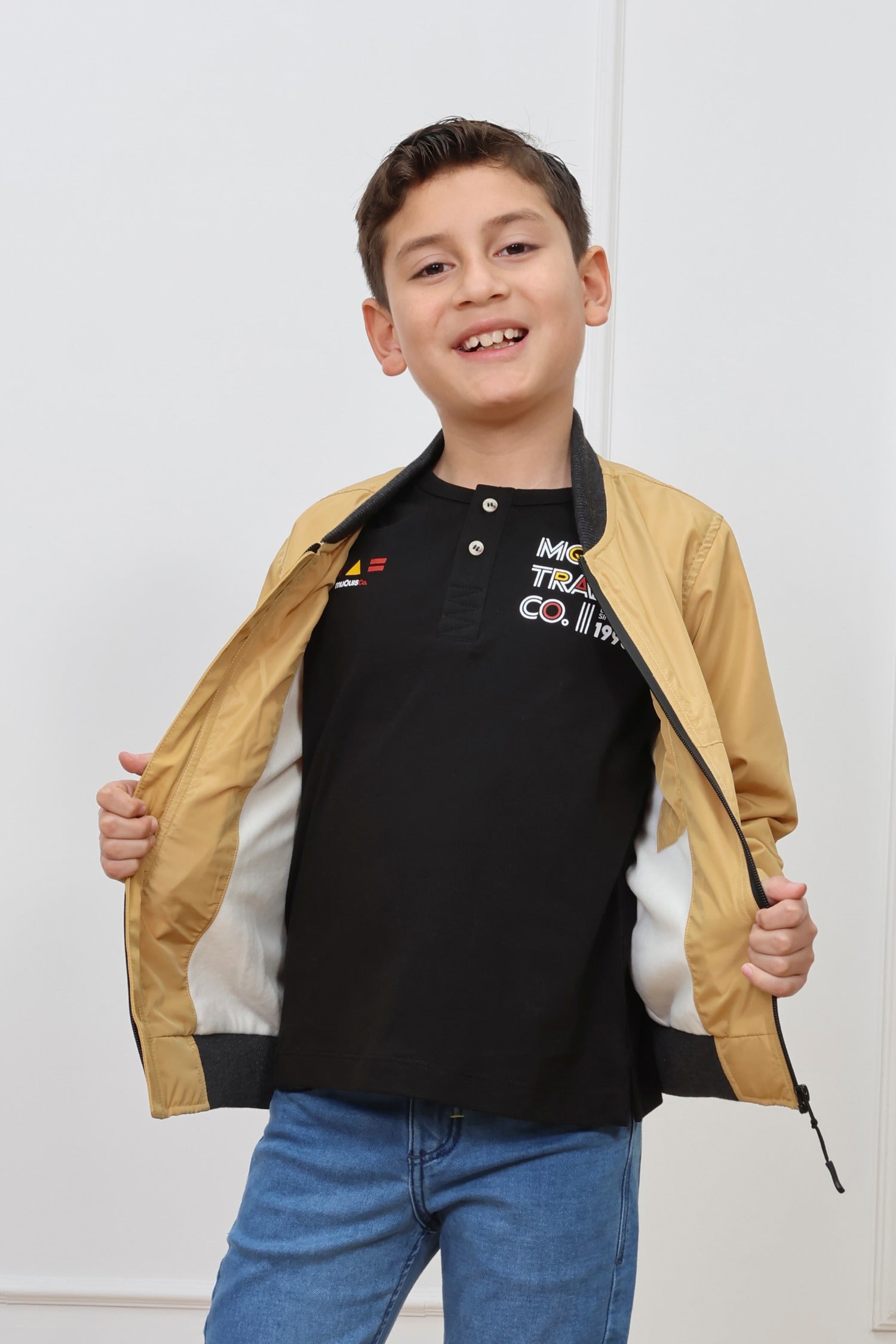 Casaca impermeable Esaud con forro micropolar