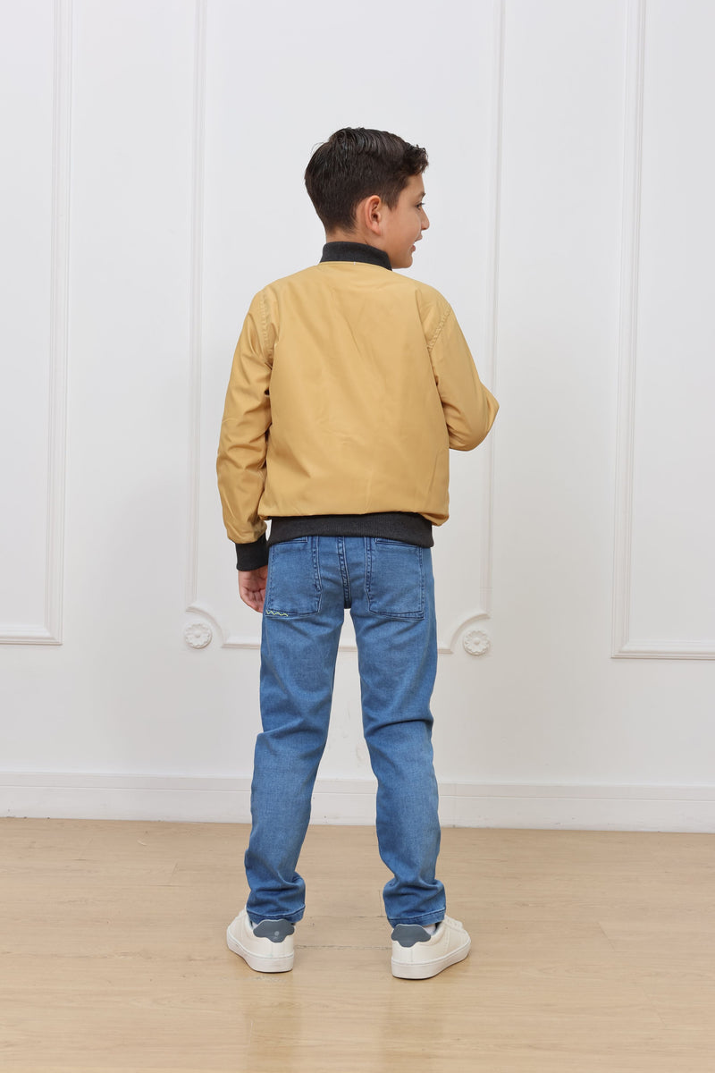 Casaca impermeable Esaud con forro micropolar