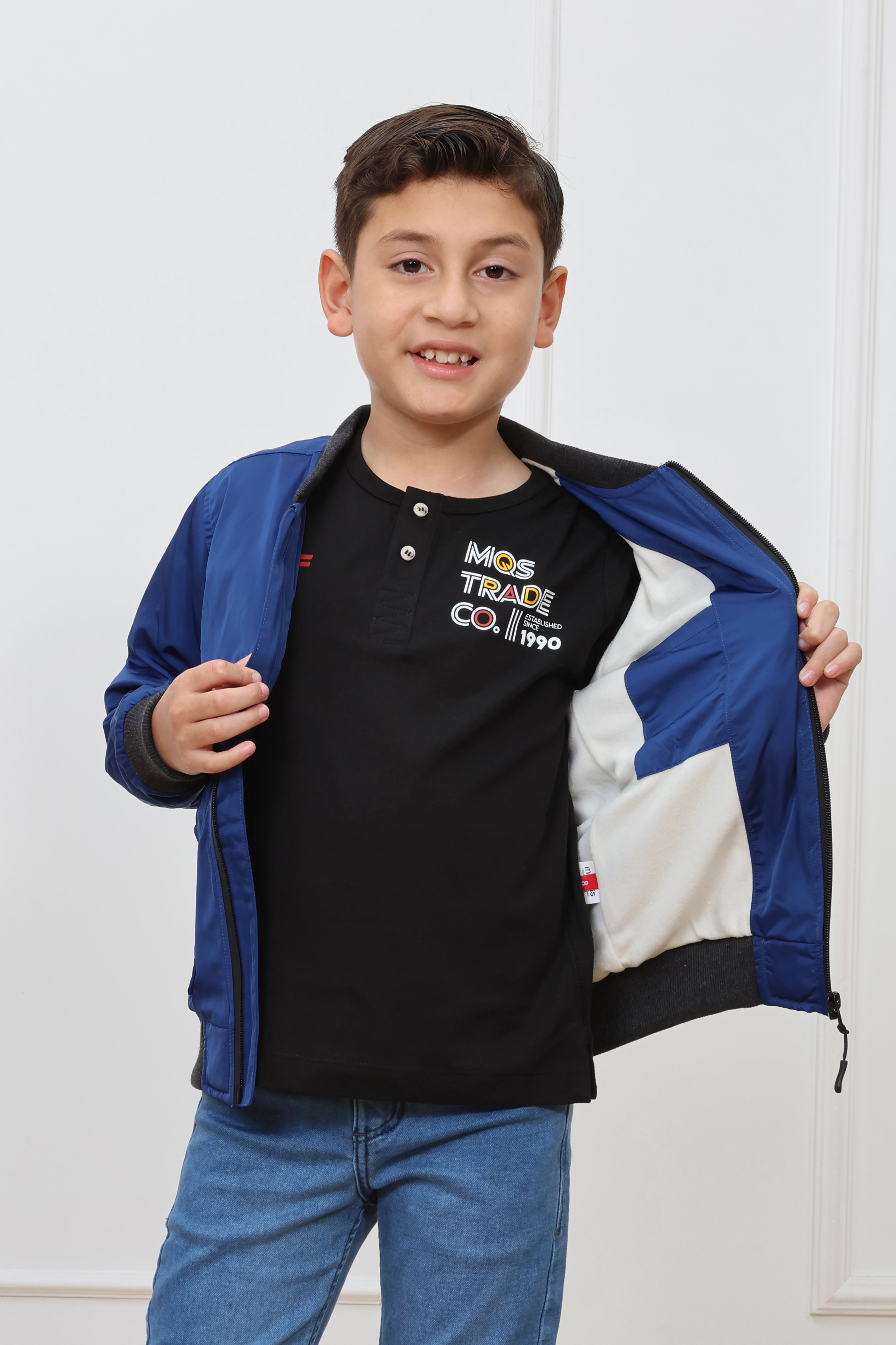 Casaca impermeable Esaud con forro micropolar