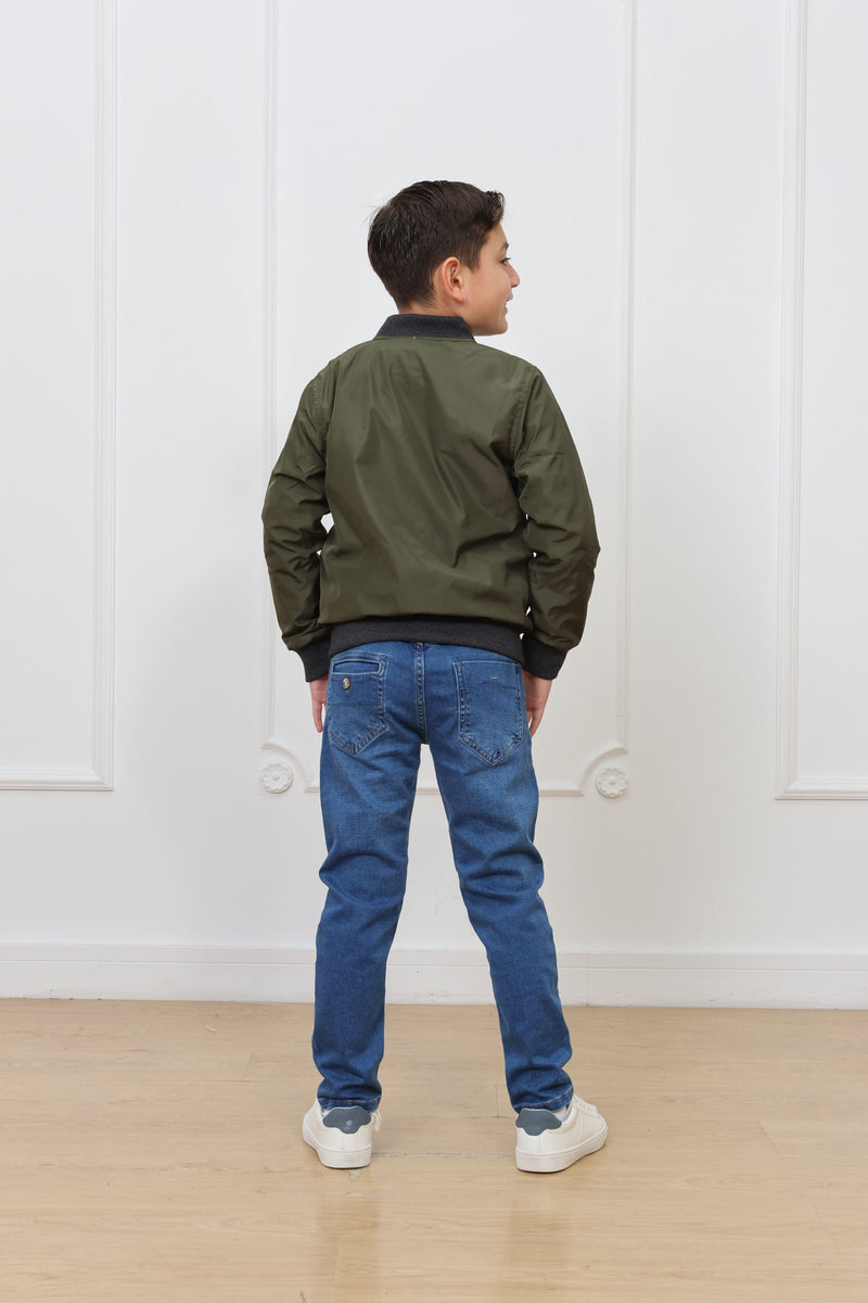 Casaca impermeable Esaud con forro micropolar