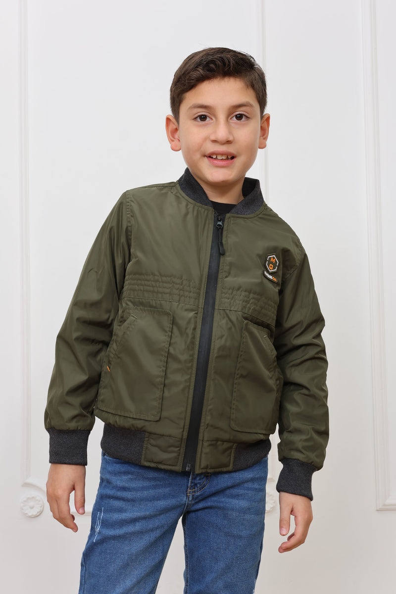 Casaca impermeable Esaud con forro micropolar