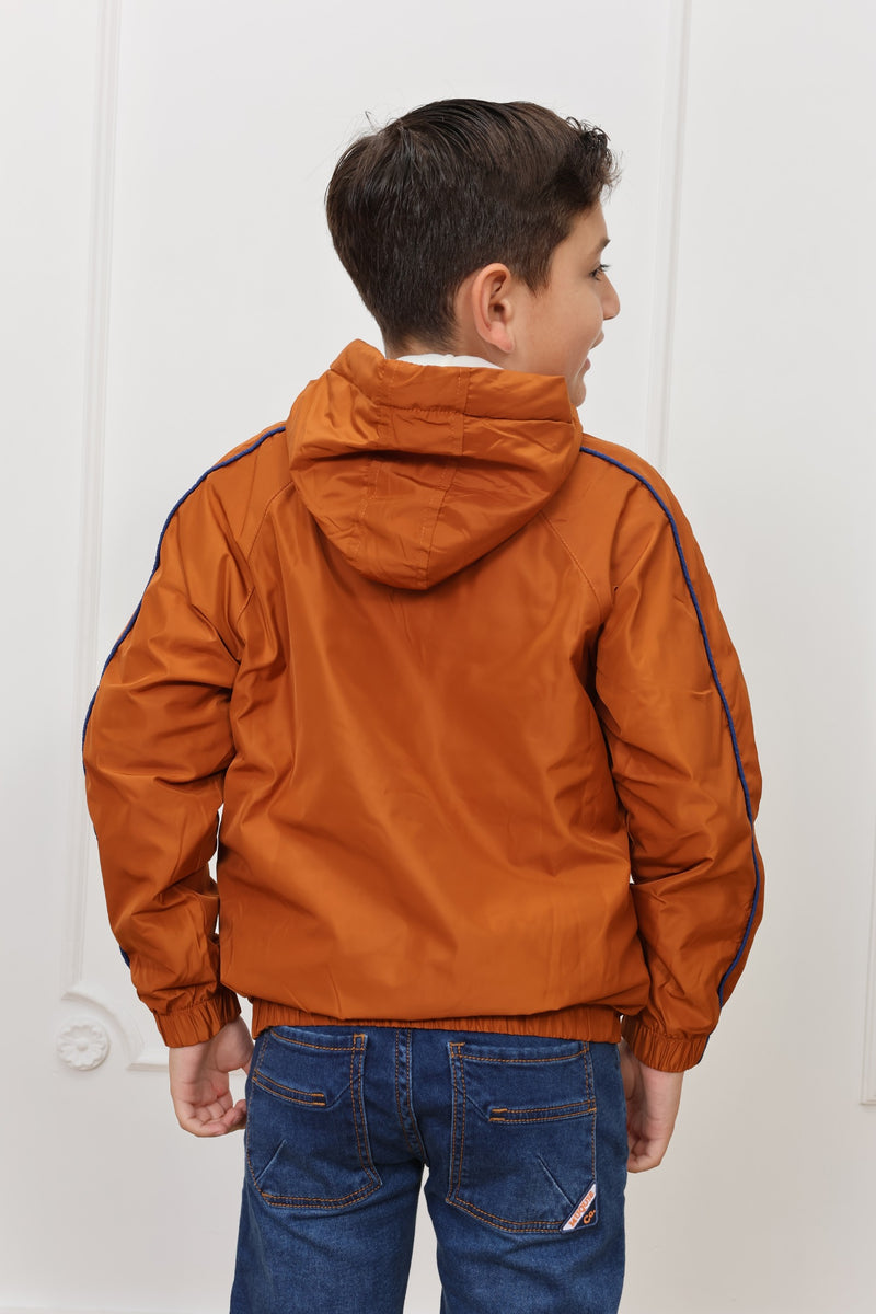 Casaca impermeable Roque con forro micropolar