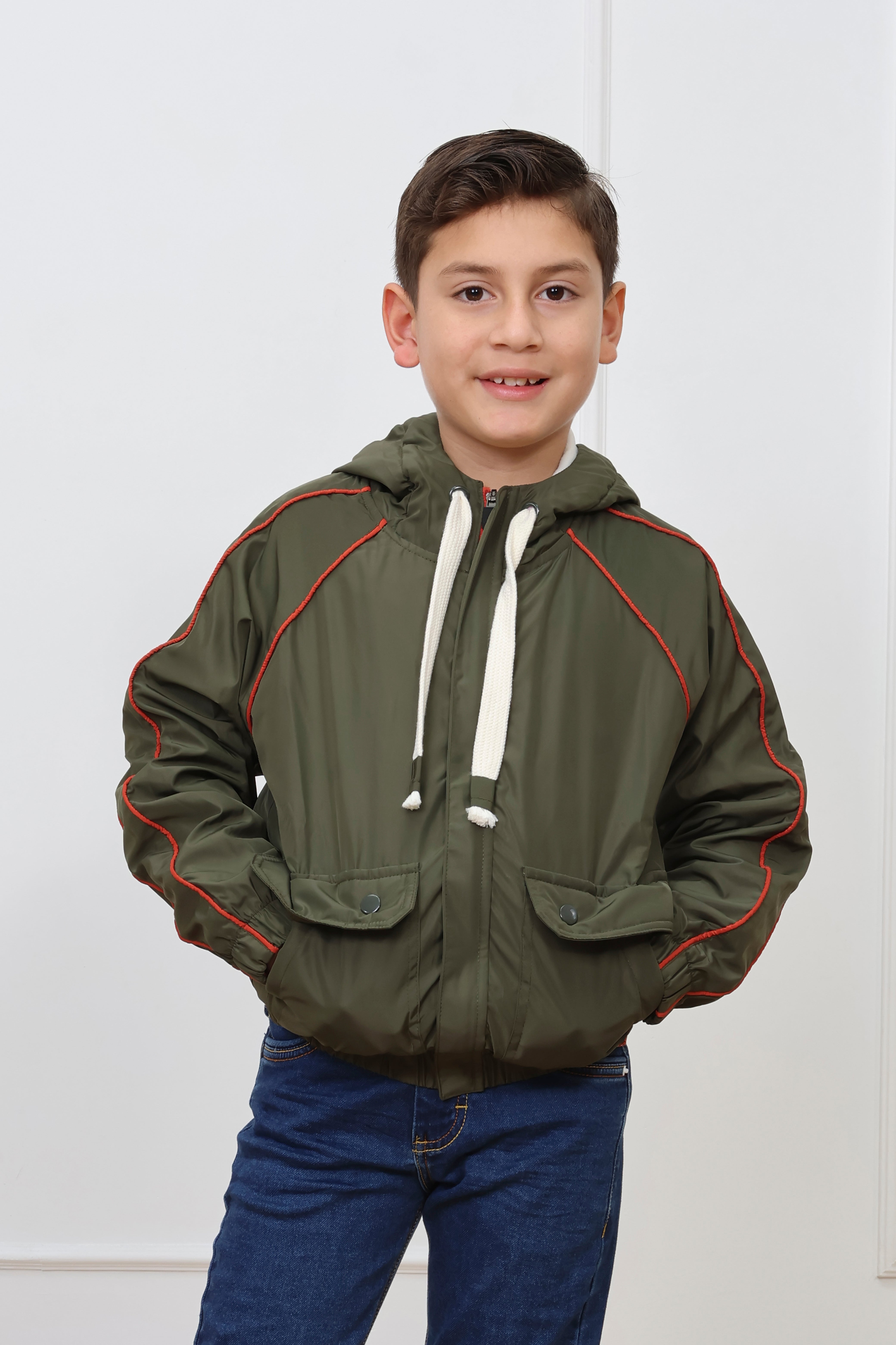 Casaca impermeable Roque con forro micropolar