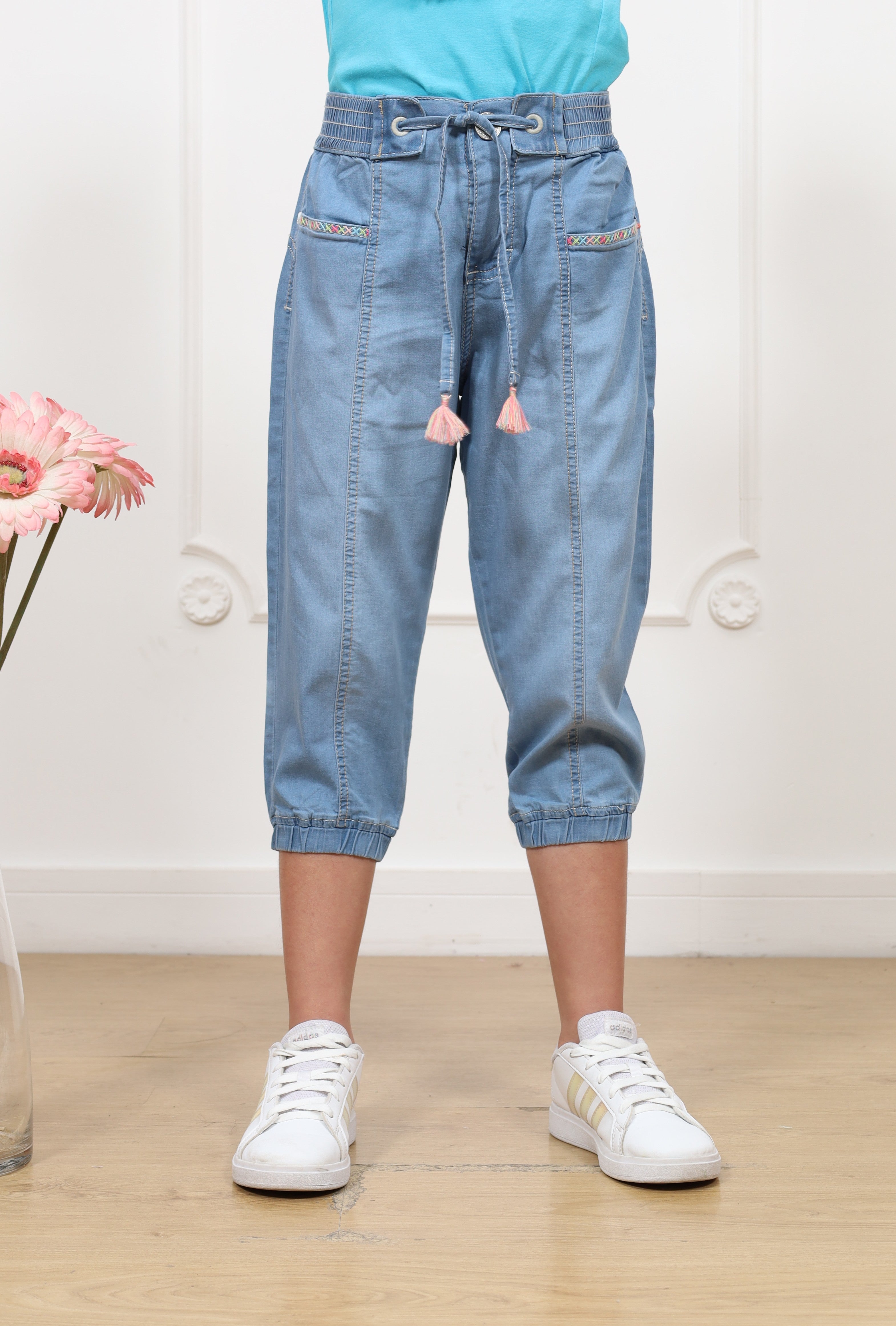 Cropd denim Zaida