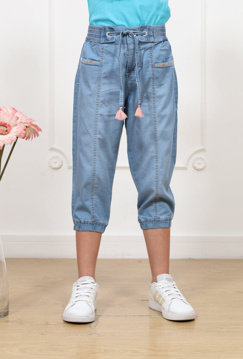 Cropd denim Zaida