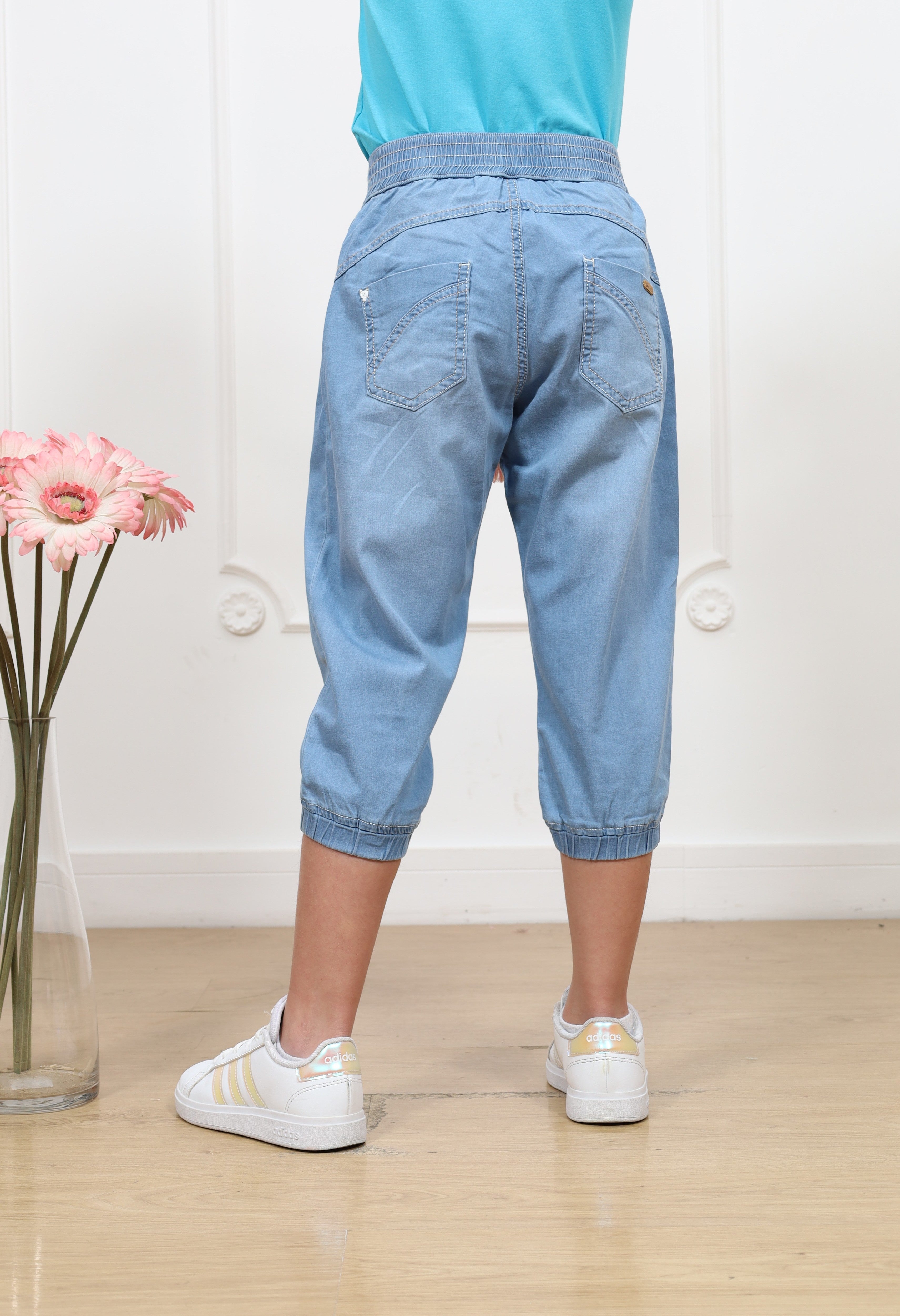 Cropd denim Zaida