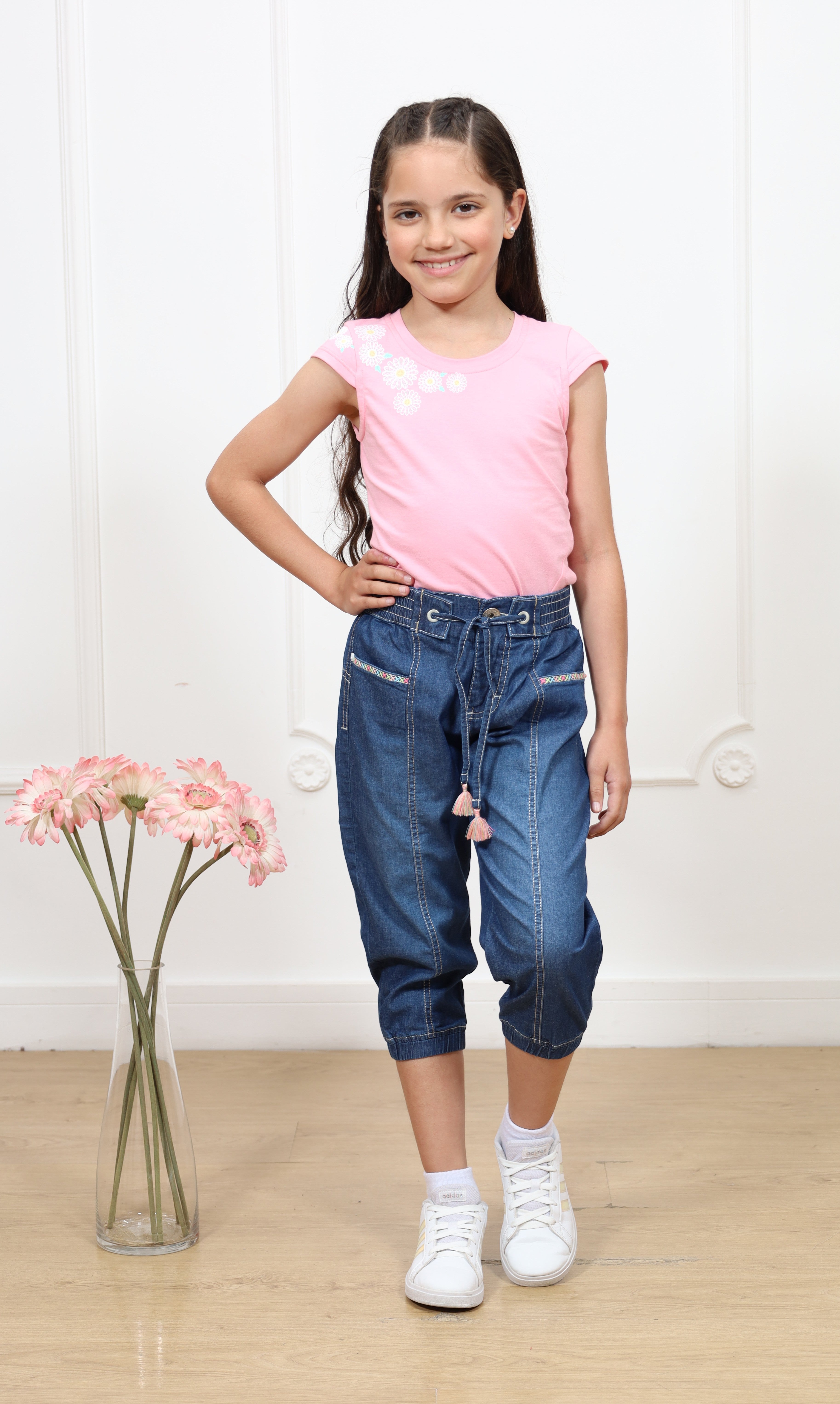 Cropd denim Zaida