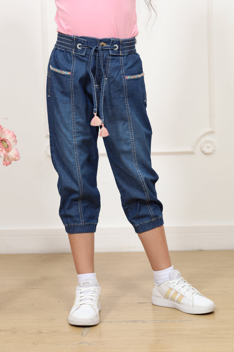 Cropd denim Zaida