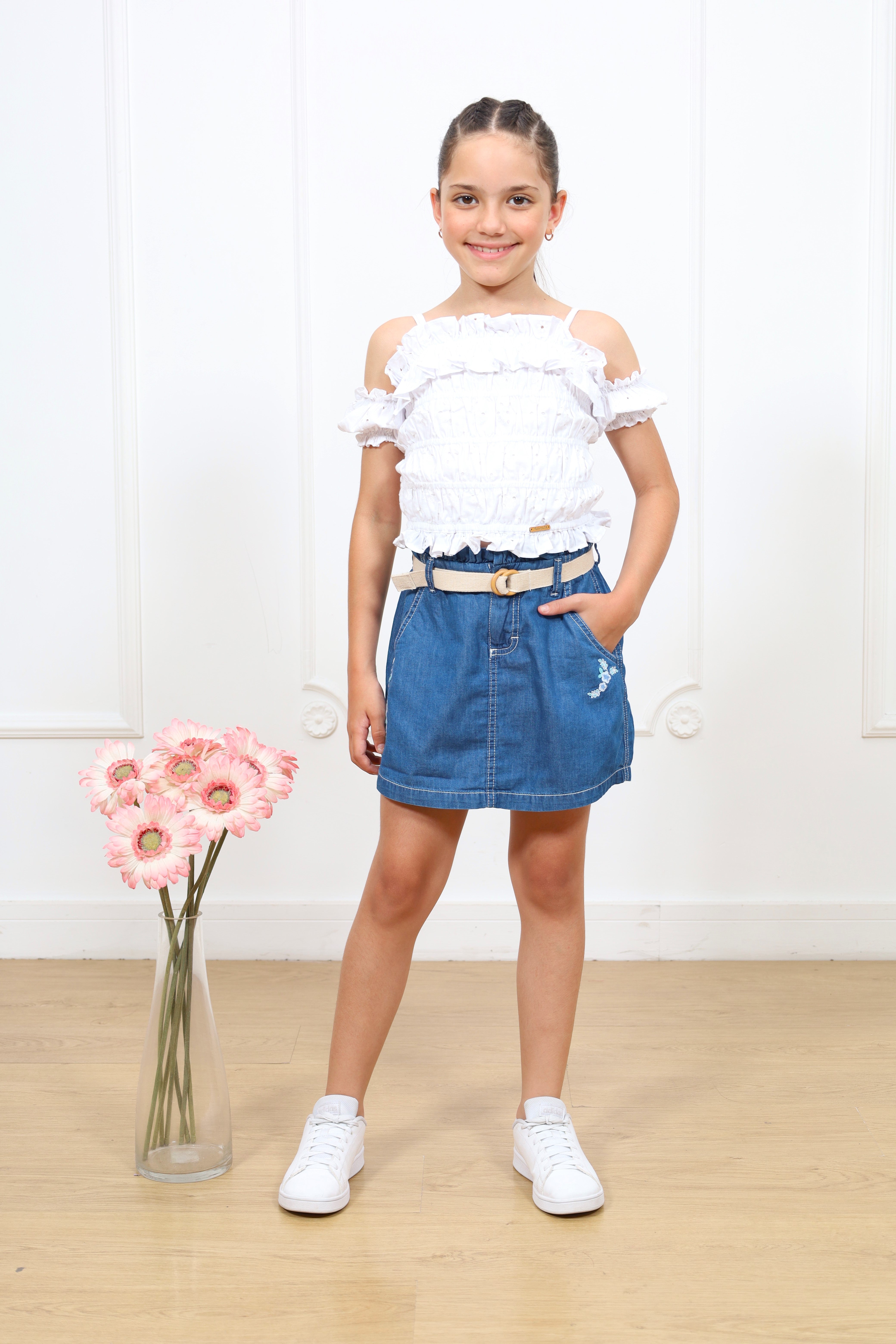 Falda denim Wendy