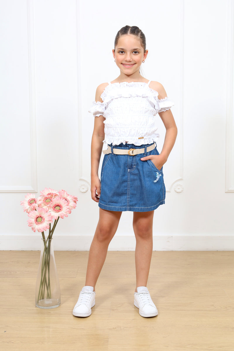 Falda denim Wendy