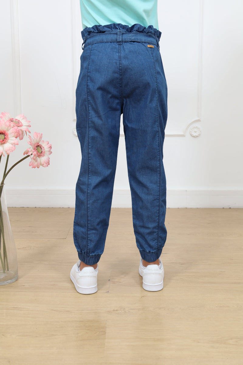 Pantalon denim jogger Melina