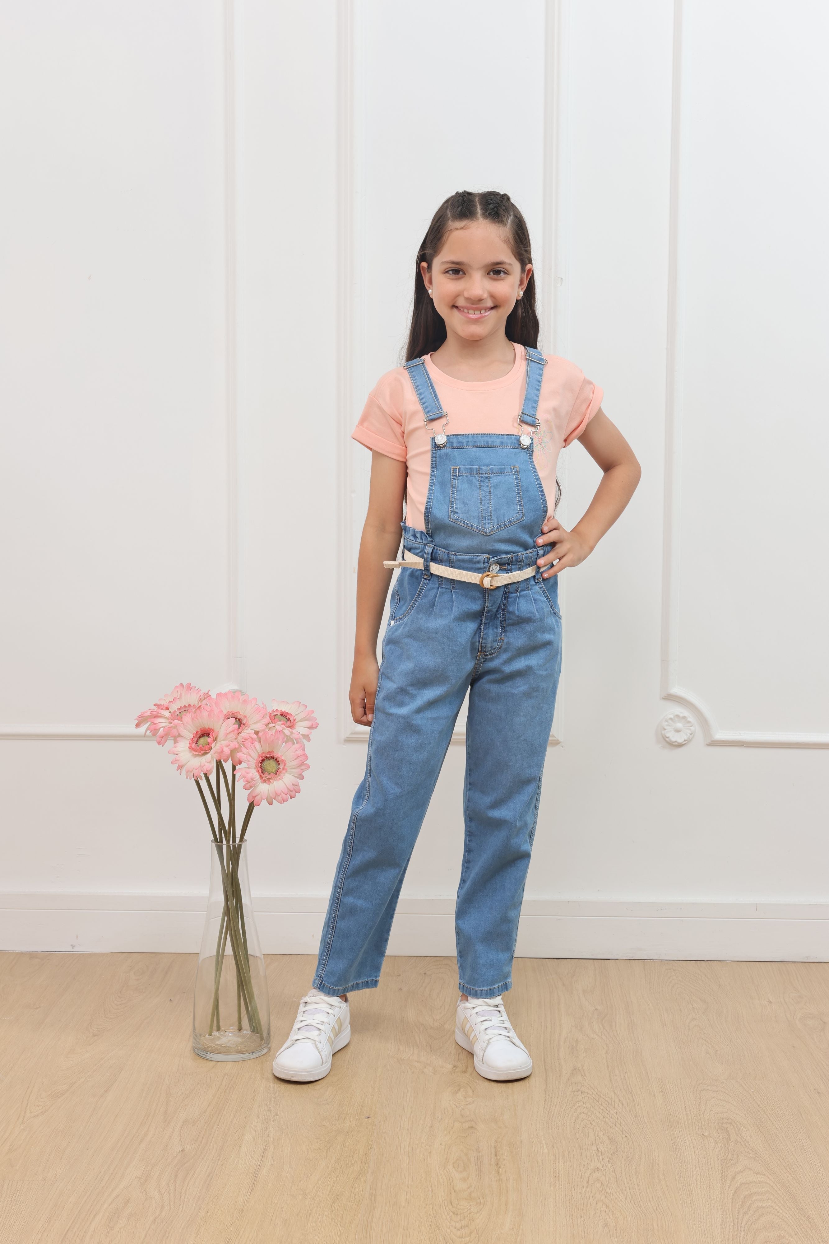 Overol pantalon denim recto Lucy