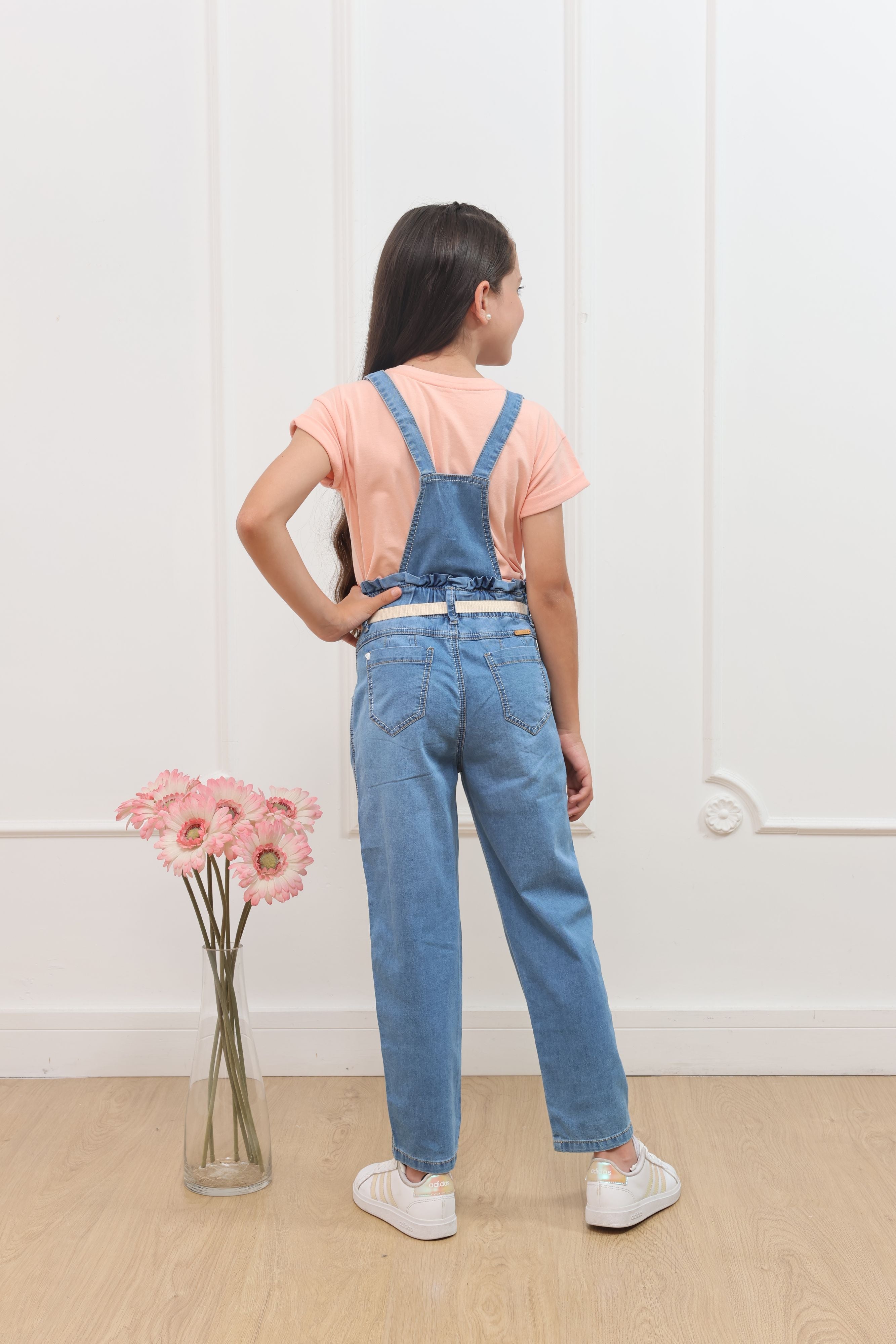 Overol pantalon denim recto Lucy