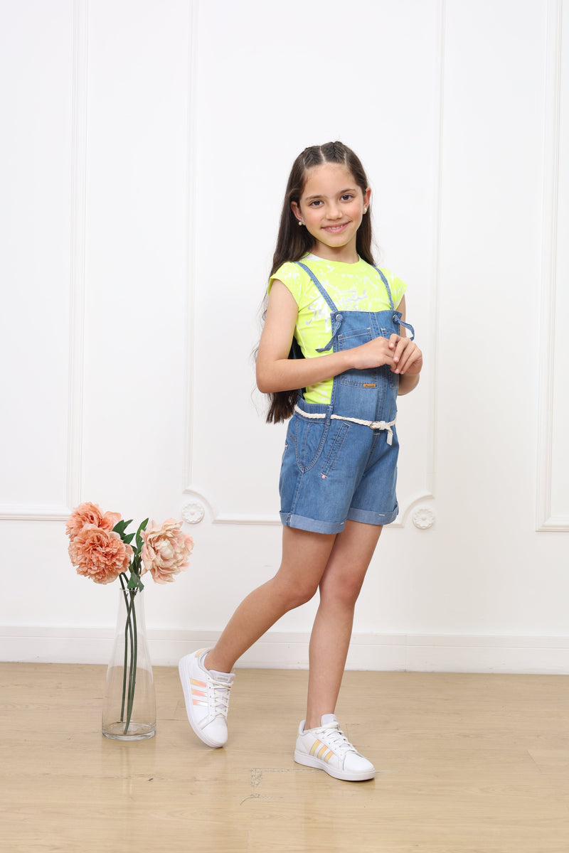 Overol Short denim Gladys