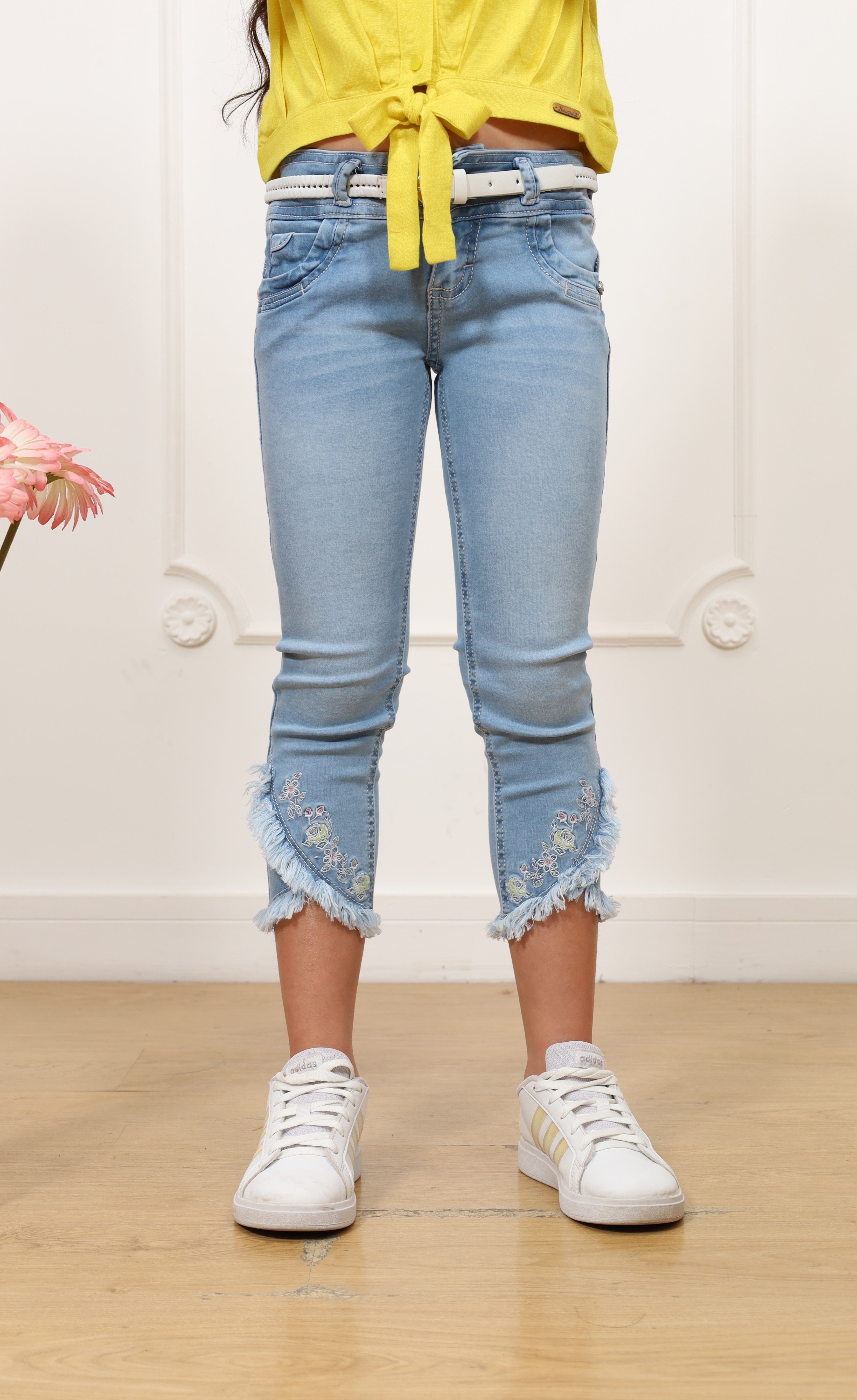 Pantalon denim skiny Alicia