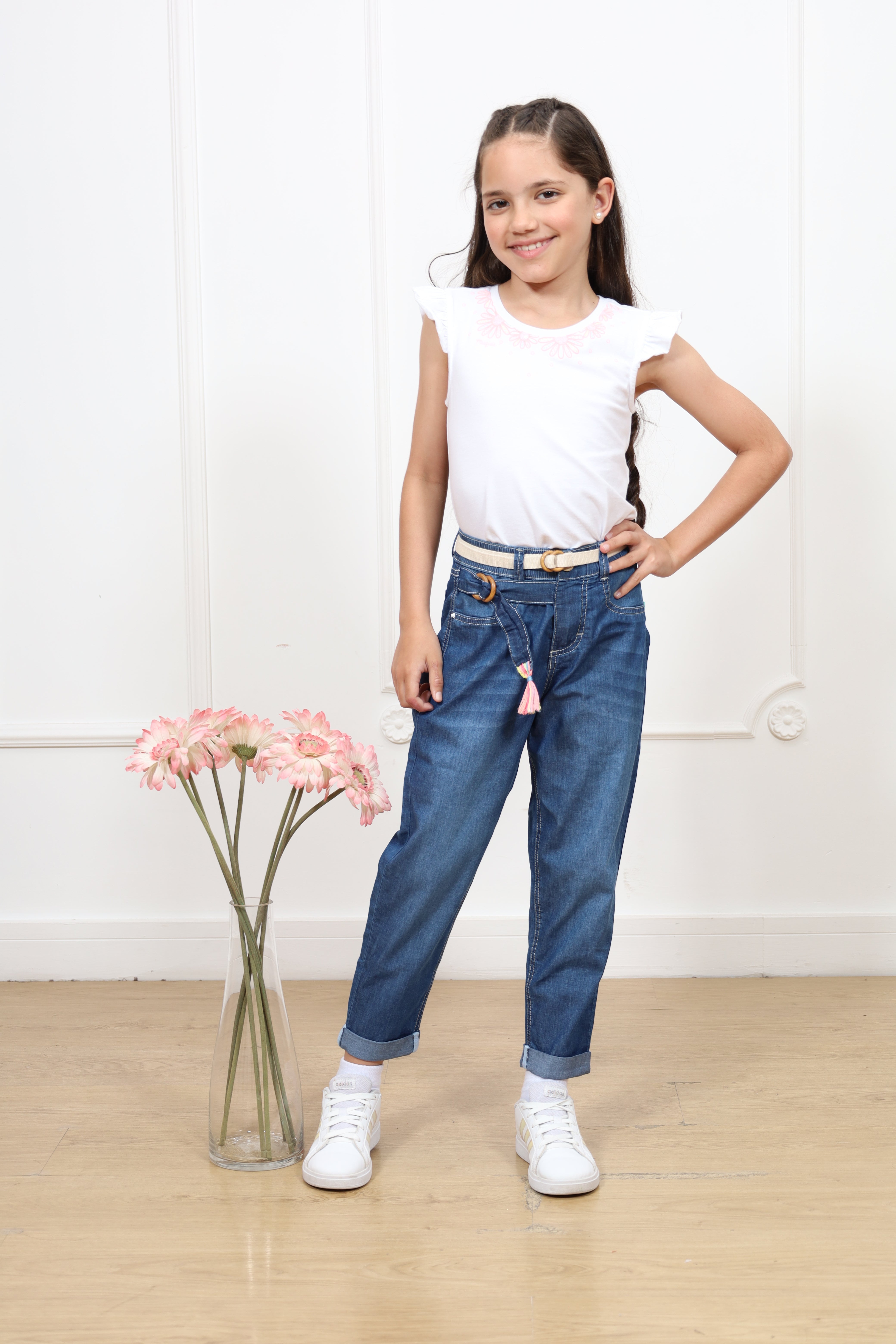 Pantalon denim baggy Arian