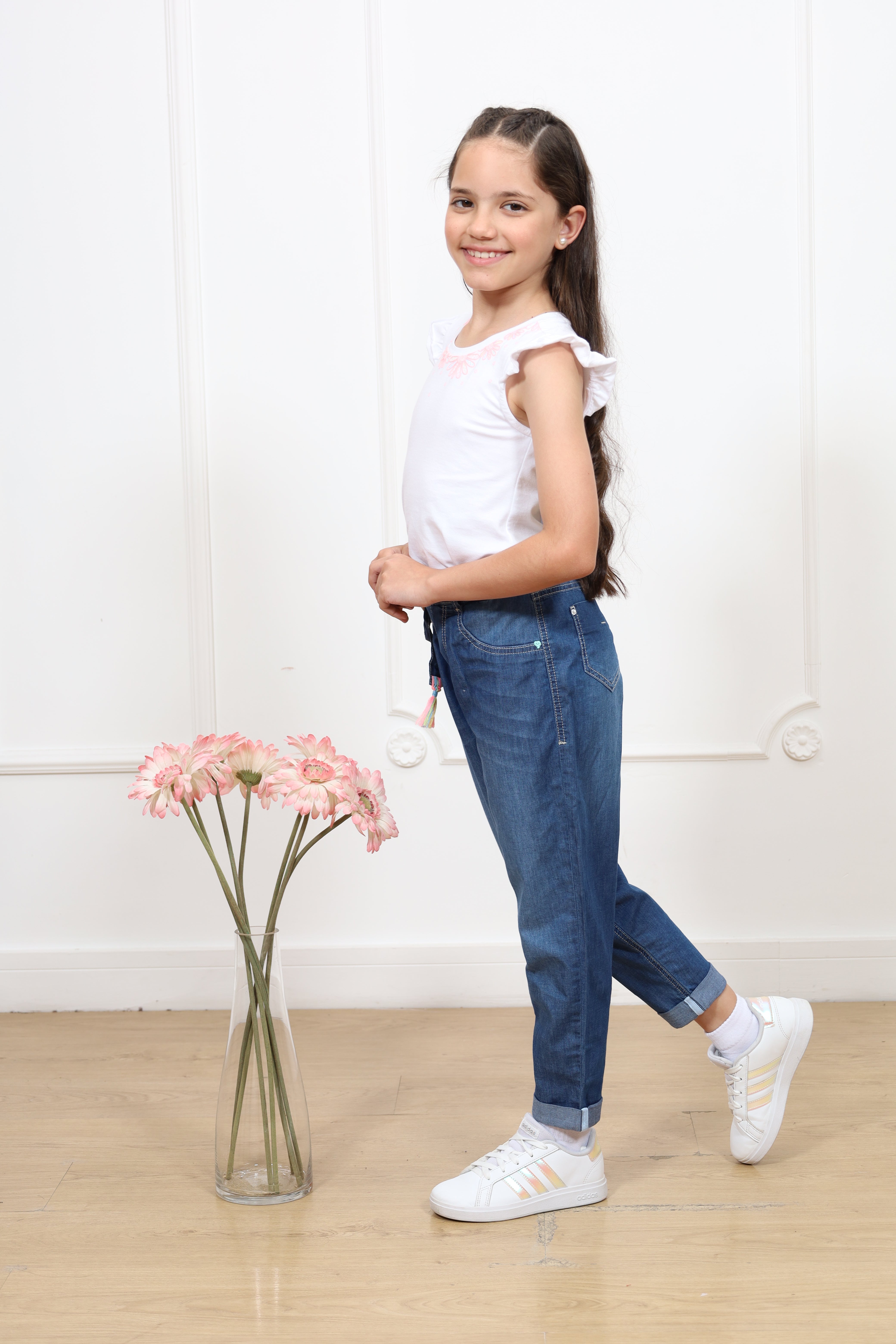 Pantalon denim baggy Arian