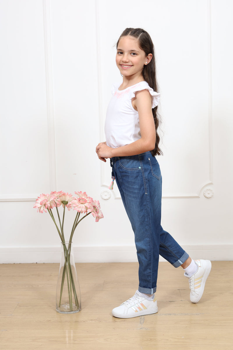 Pantalon denim baggy Arian