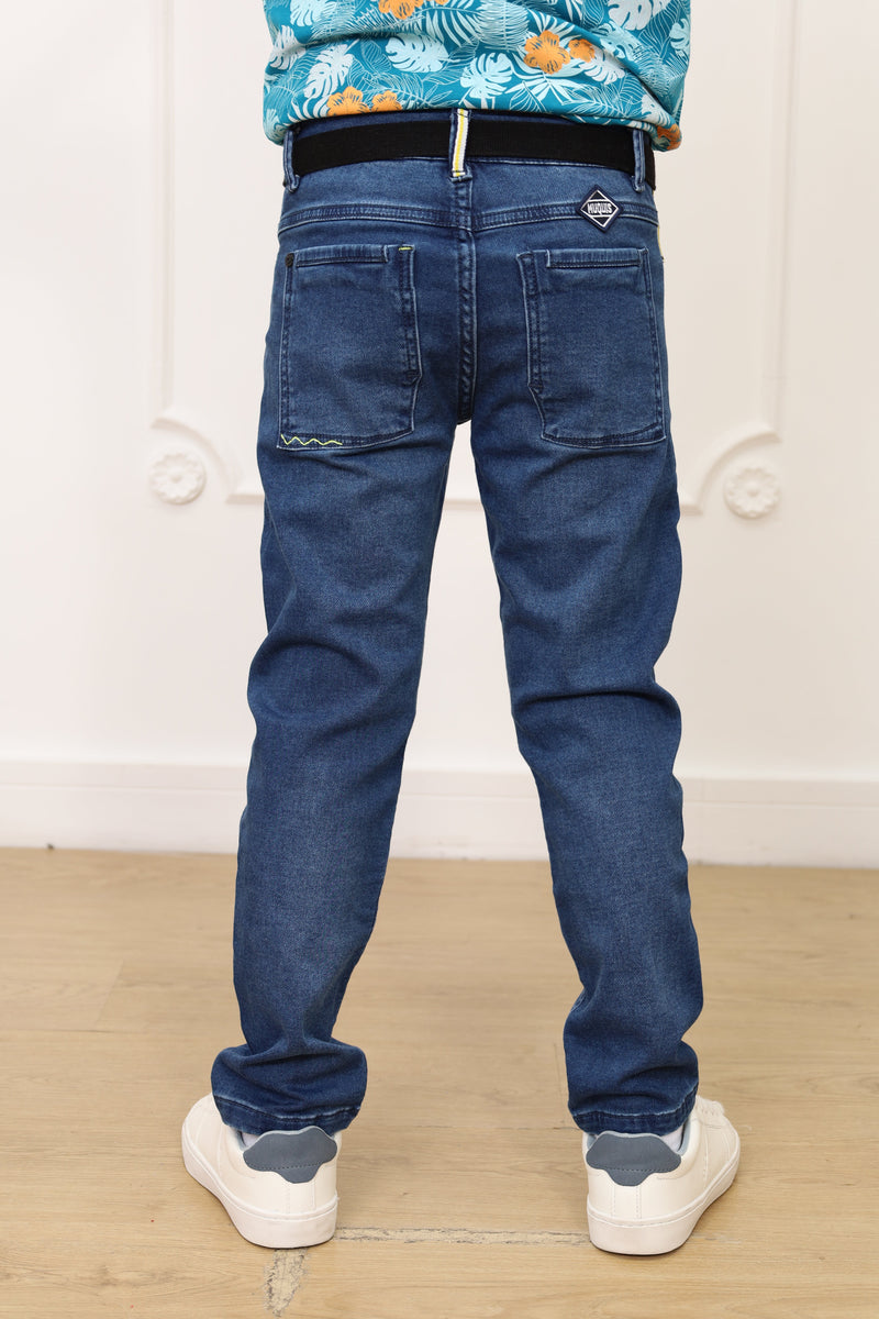 Pantalon denim Dulan Slim