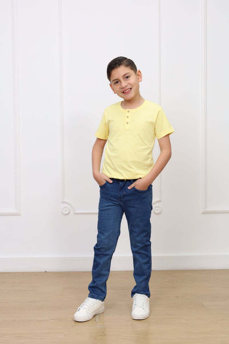 Pantalon denim Dulan Slim