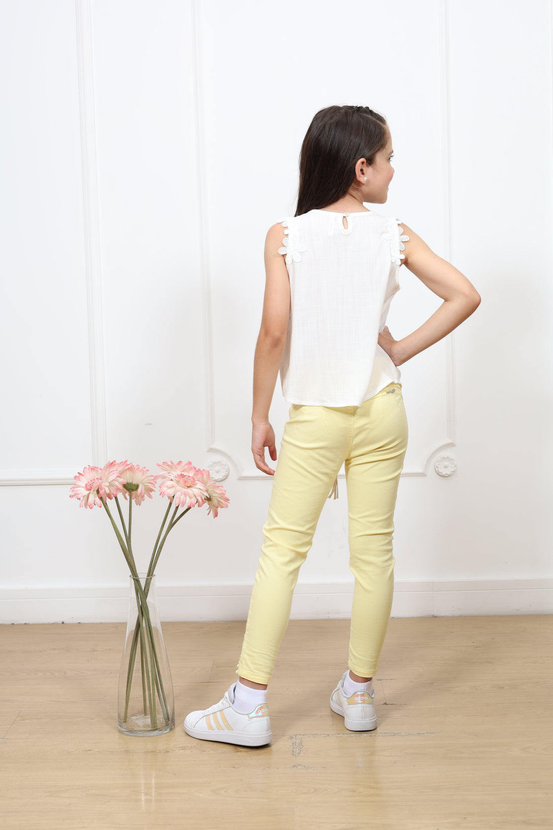 Pantalon drill skiny Elida