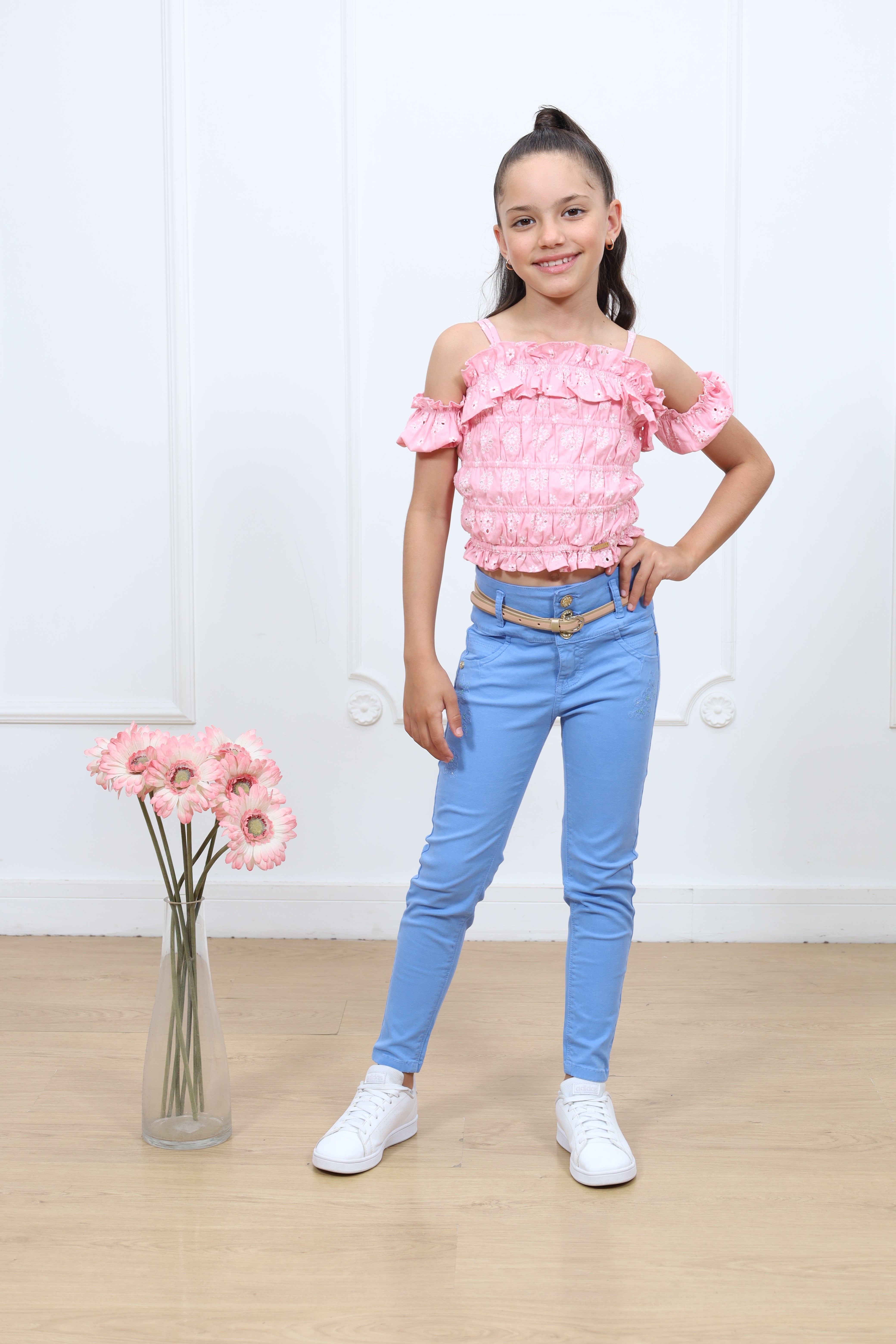 Pantalon drill skiny Irina