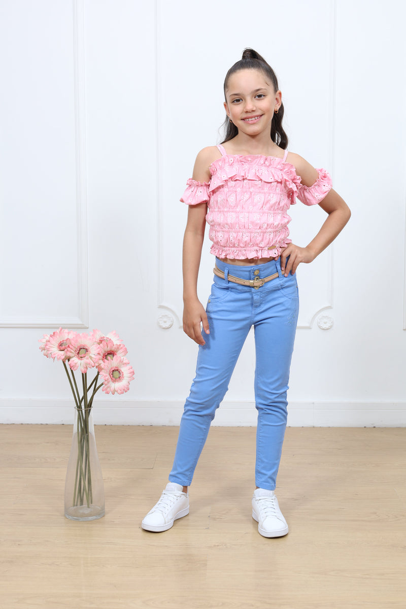 Pantalon drill skiny Irina