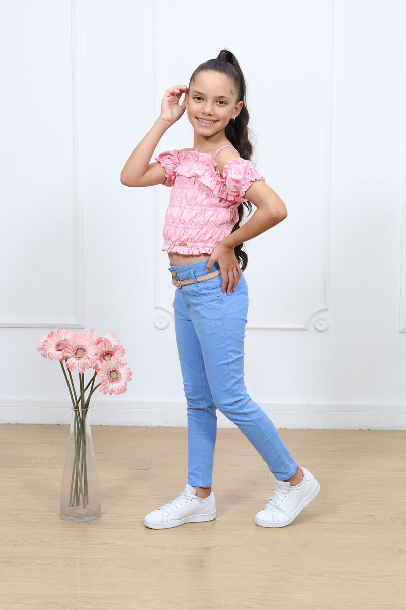 Pantalon drill skiny Irina
