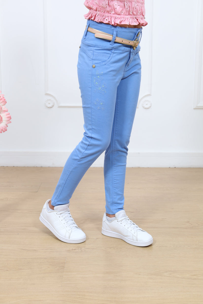 Pantalon drill skiny Irina
