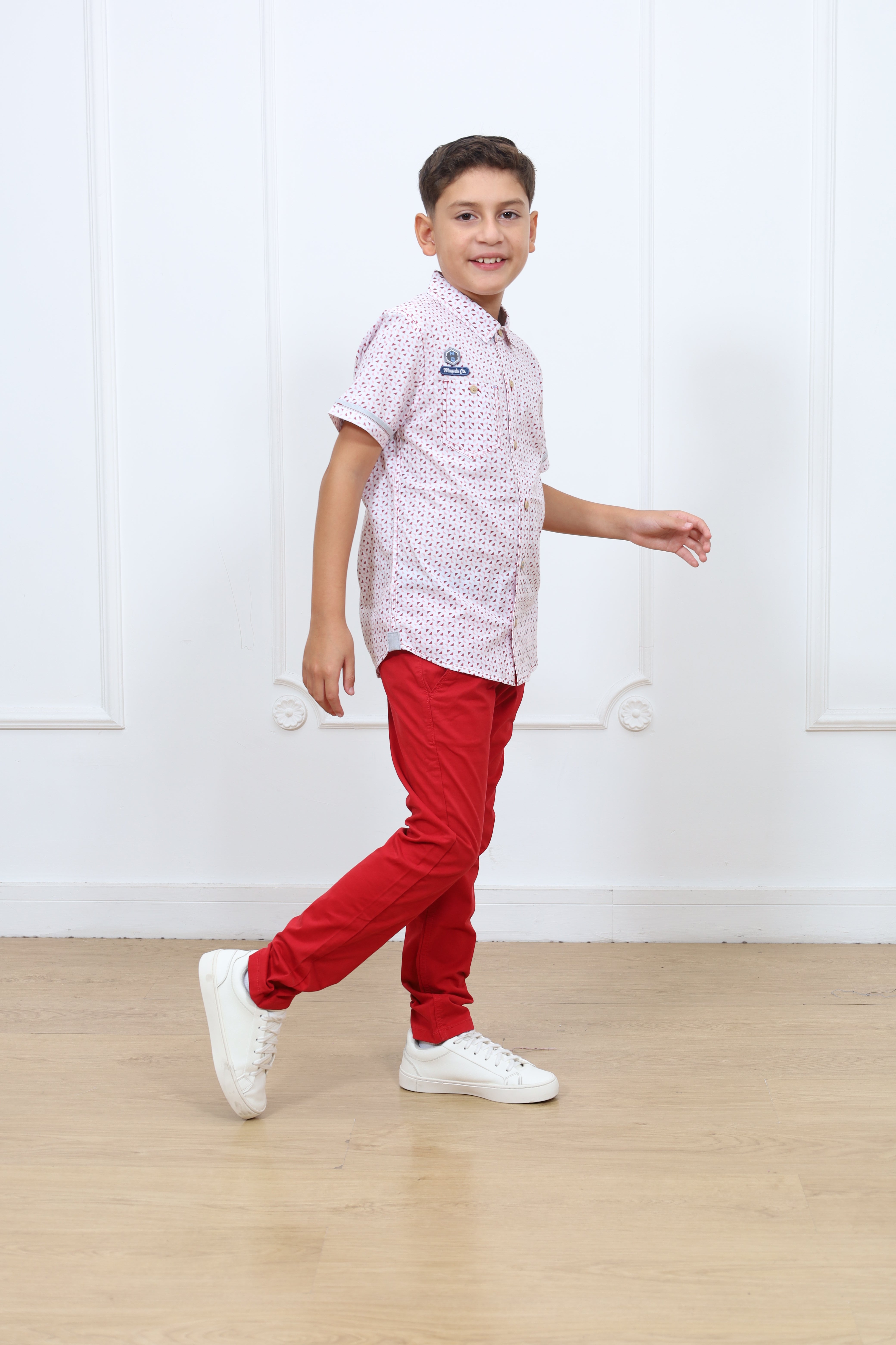 Pantalon drill Manuel Slim rigido
