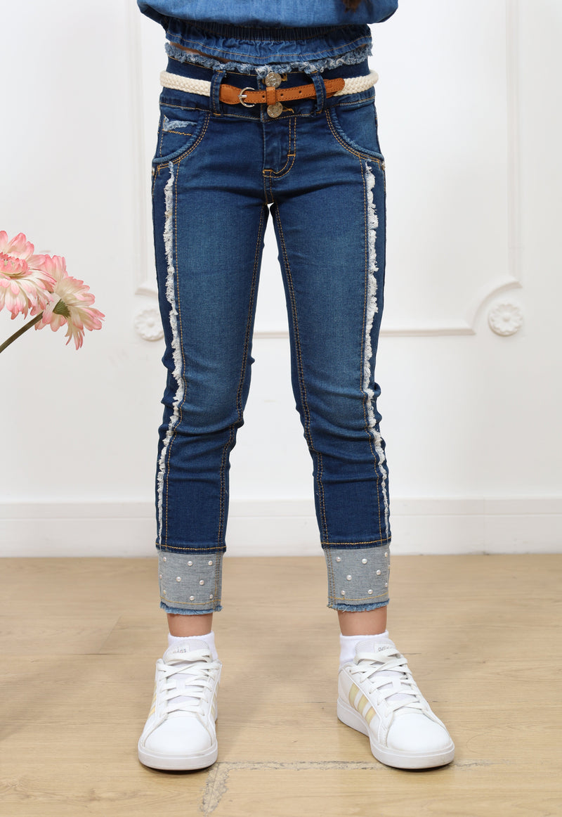 Pantalon denim skiny Sara