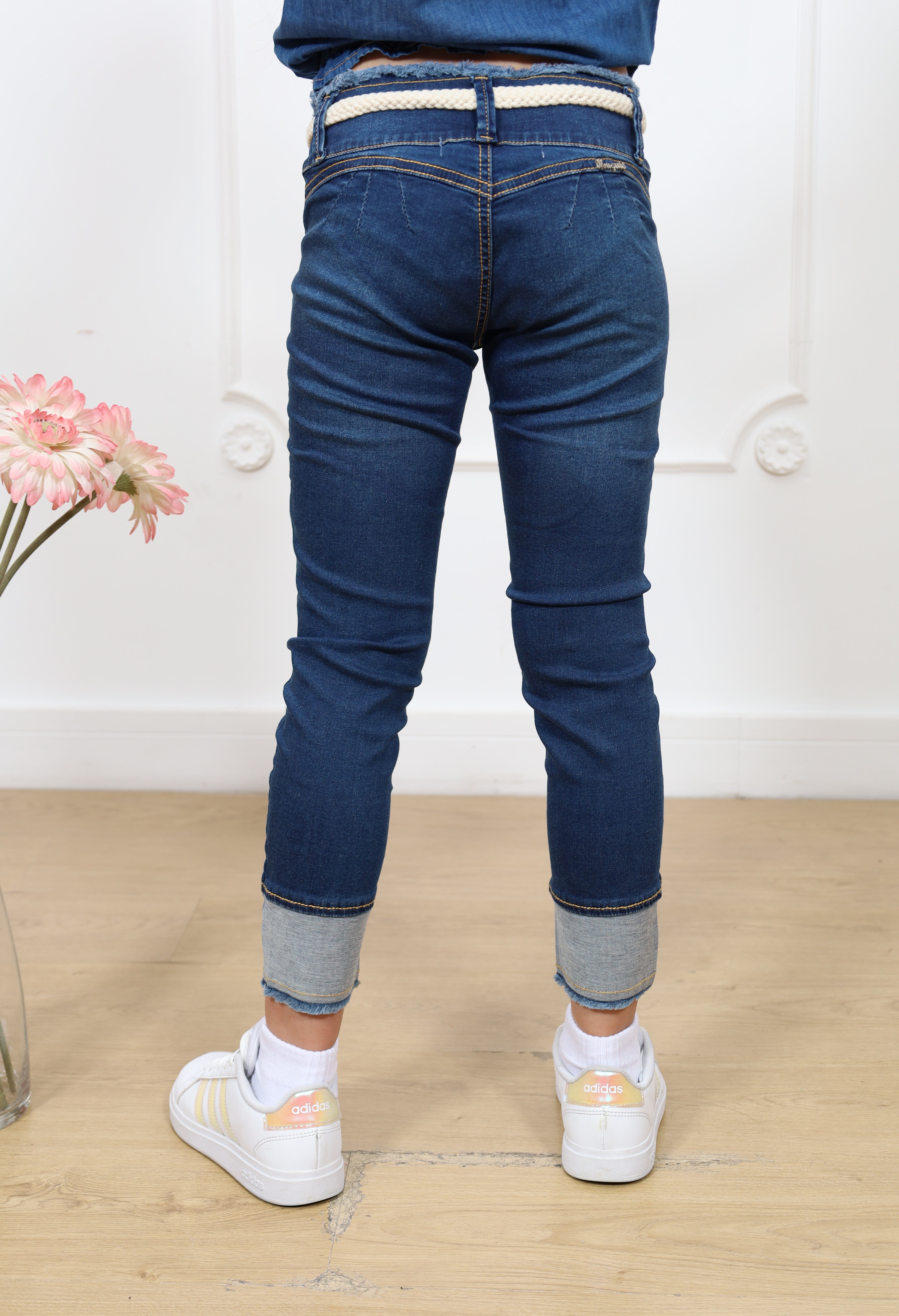 Pantalon denim skiny Sara