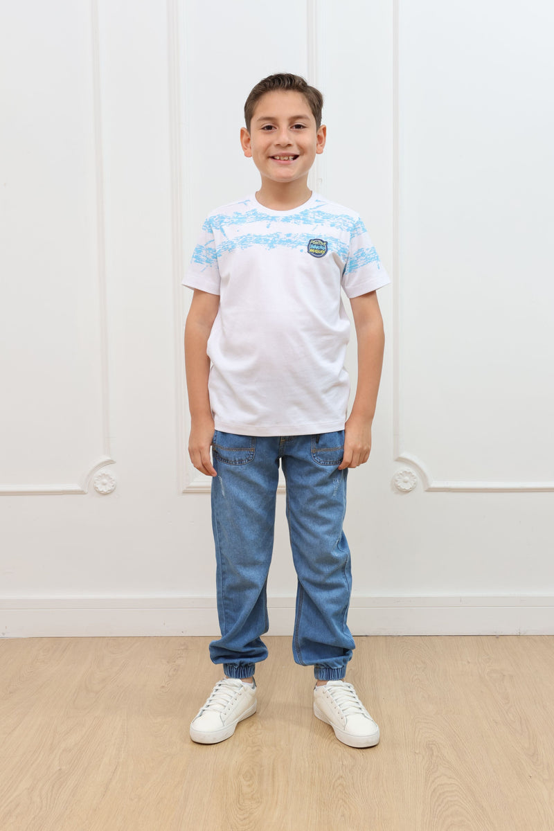 Pantalon jogger  denim Reymond