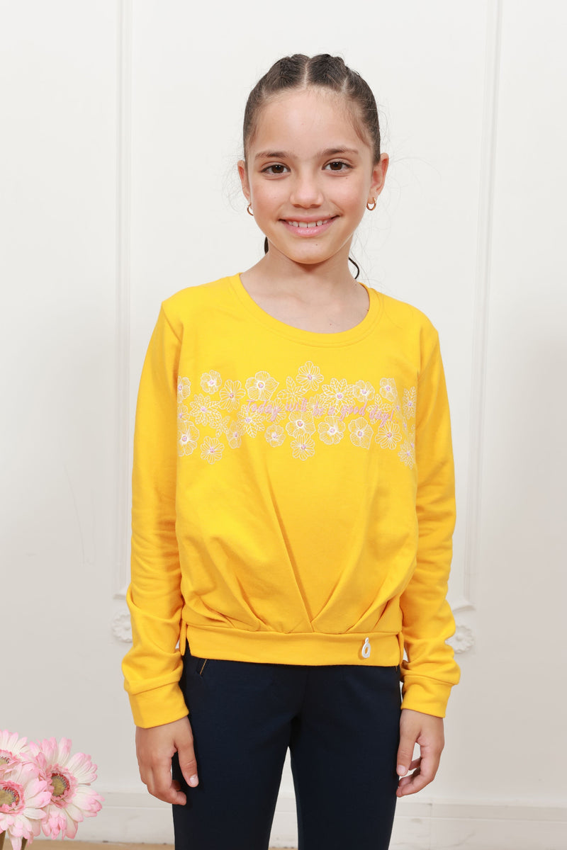 Polera french terry Ivett